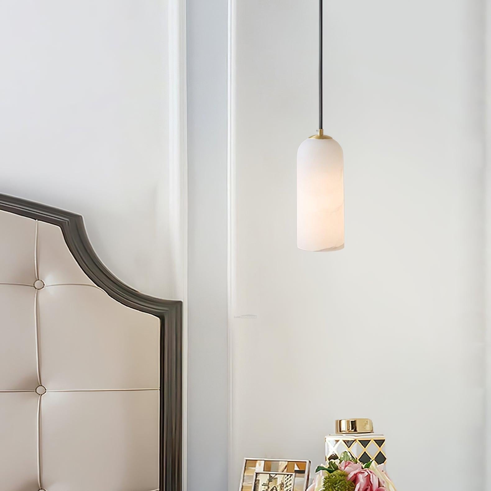 Monty Alabaster Pendant Light - Luxehomezone