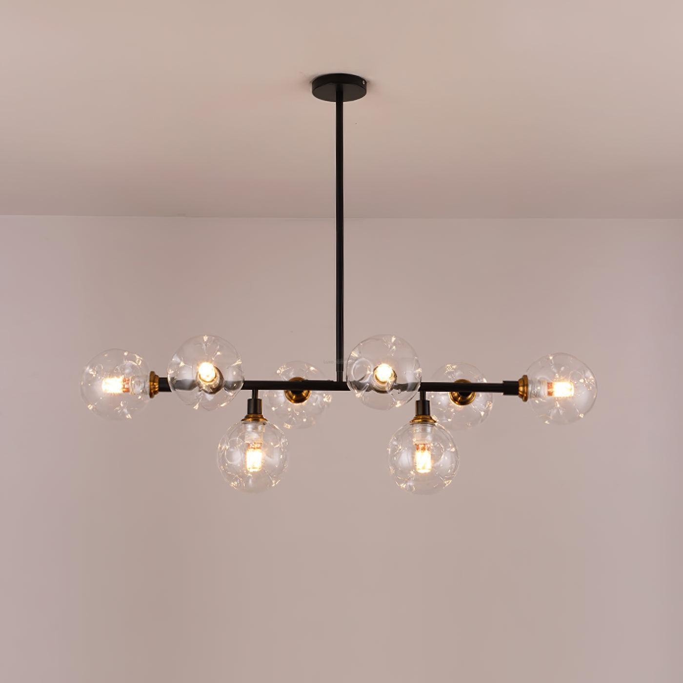 Primas Glass Linear Chandelier - Hailey, Optimized-1-Luxehomezone