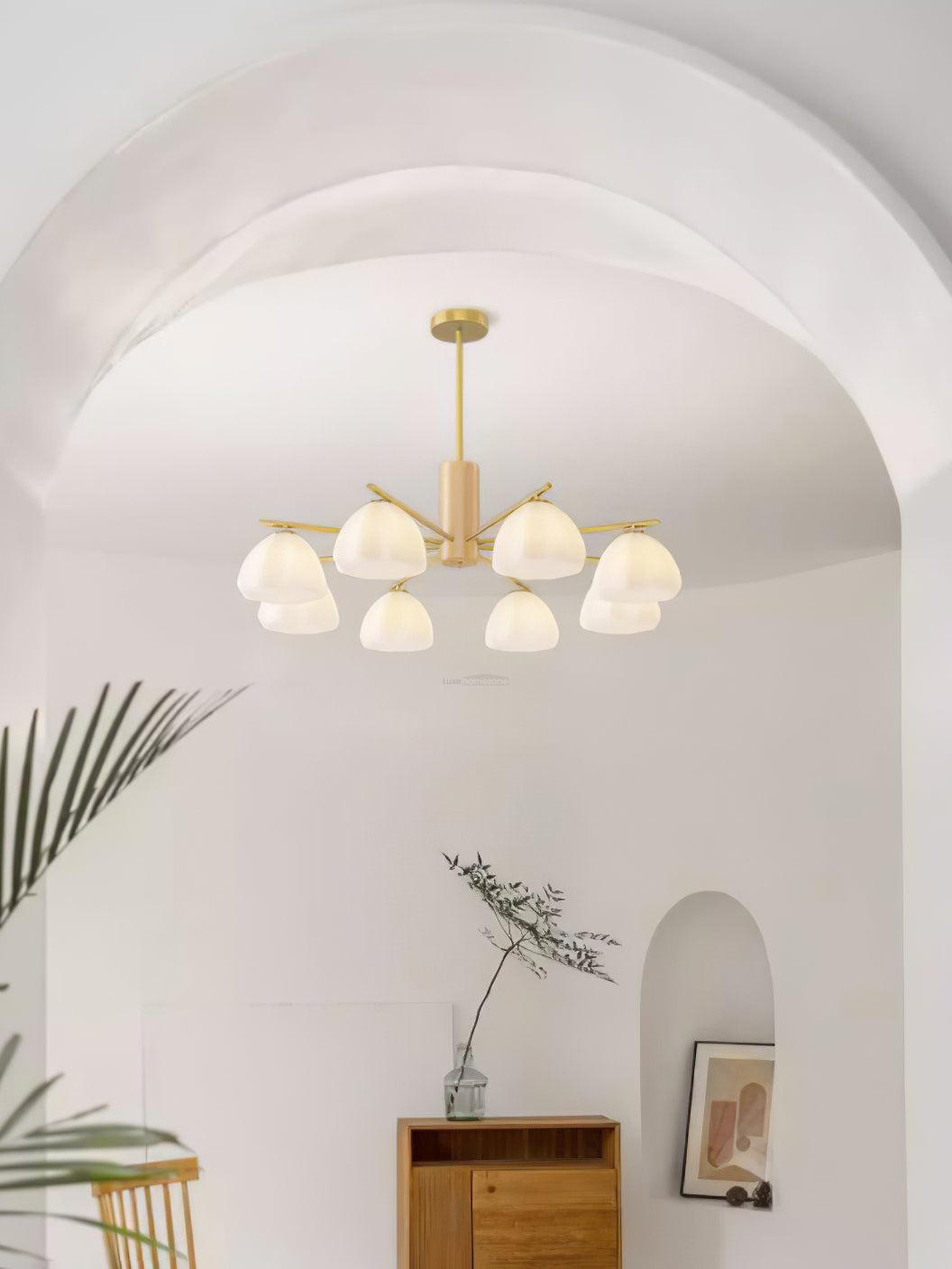 Little Clouds Round/Linear Chandelier - Zahara-1-Luxehomezone