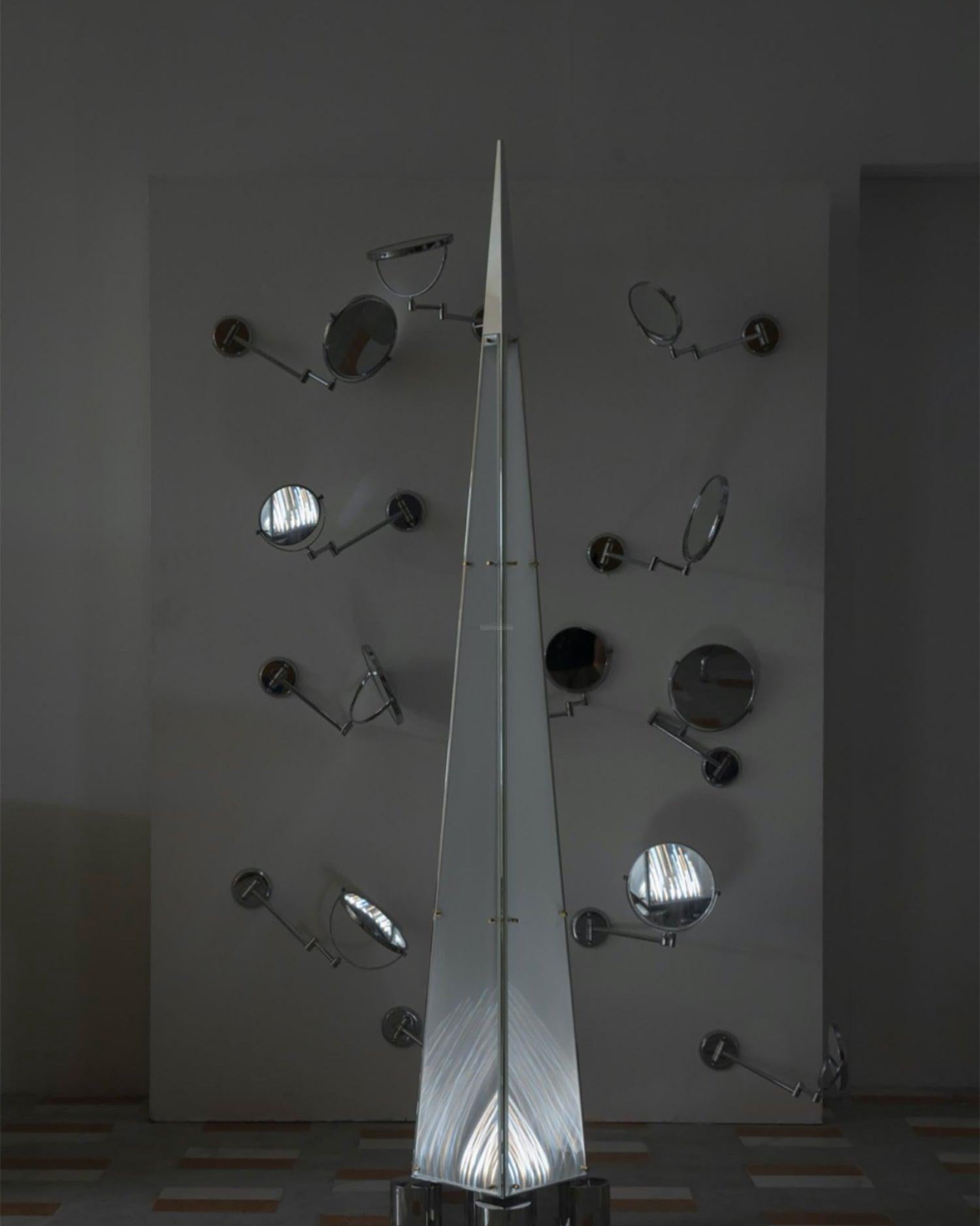 Fragment Floor Lamp  ∅ 12.5″ - Pillar-1-Luxehomezone
