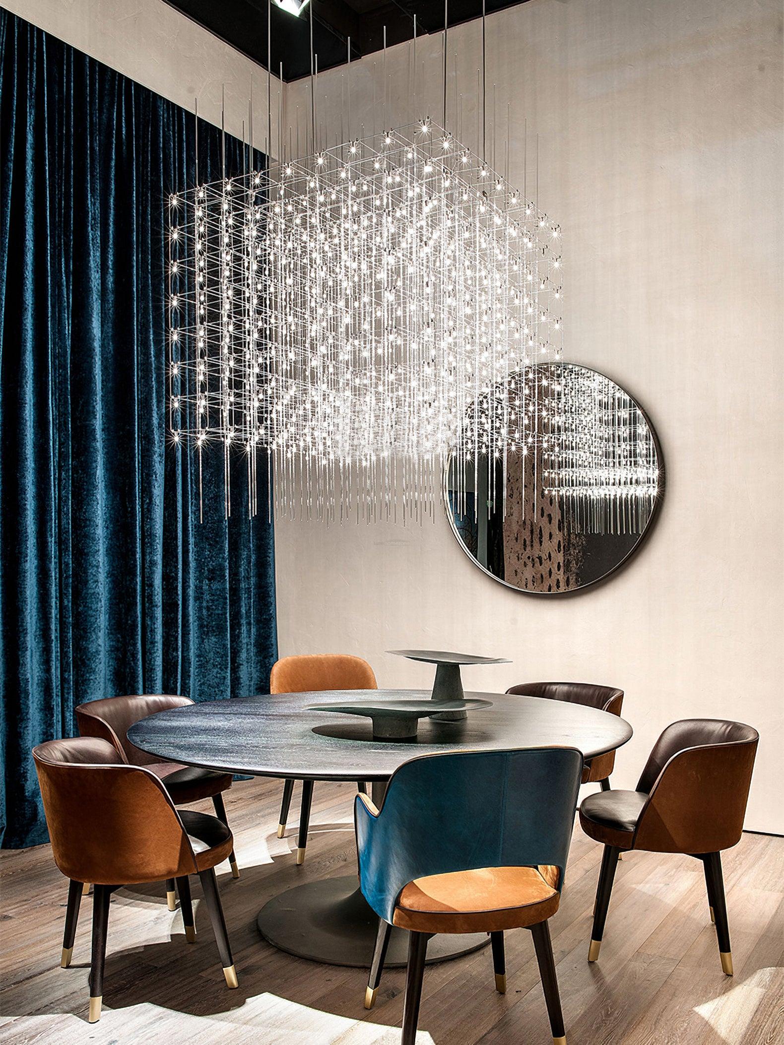 Cosmic Cube Led Pendant - Luxehomezone