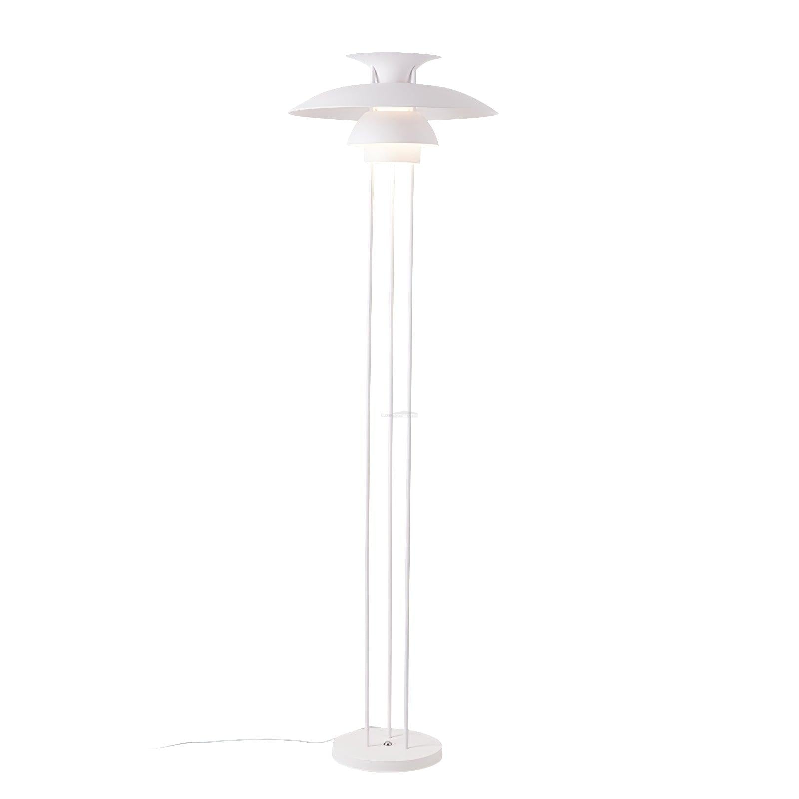 Henningsen Floor Lamp  ∅ 18.1″ - Geometry-1-Luxehomezone