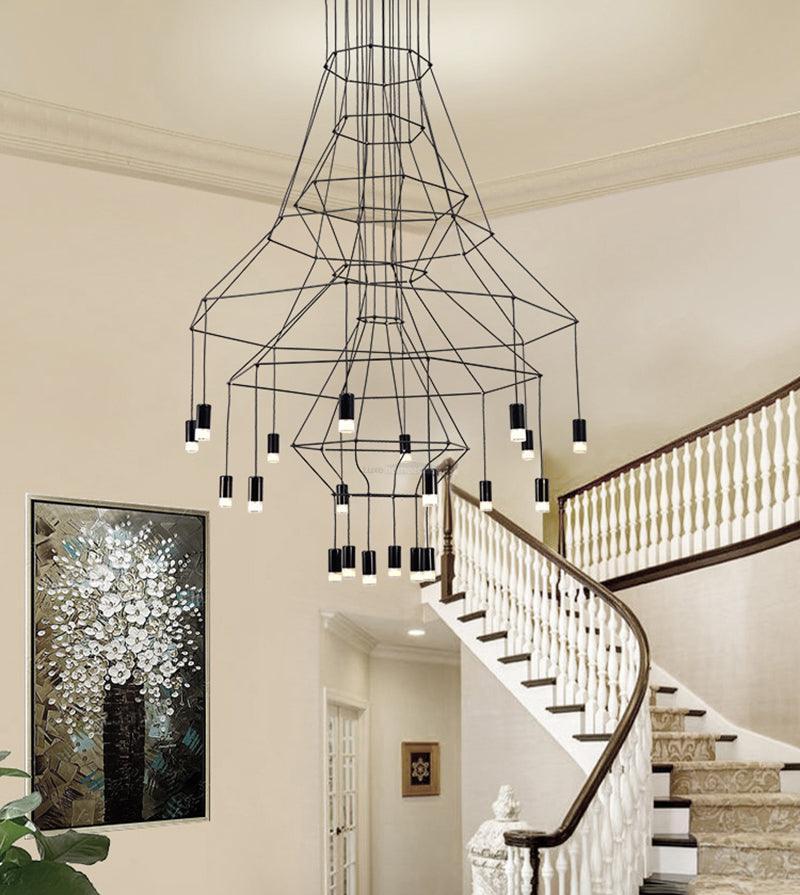 Lines Chandelier with 43/46 heads - Luxehomezone