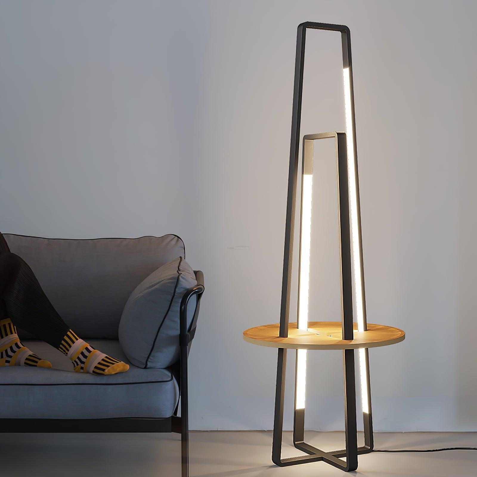 Vase Floor Lamp ∅ 23.6″ - Pillar-1-Luxehomezone
