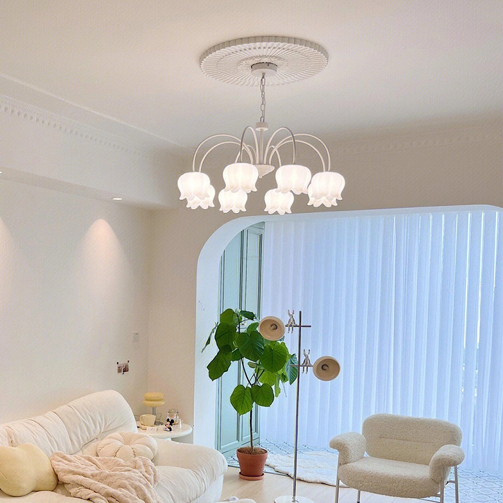 Curved Chandelier 24'' 26'' 32'' - Luxehomezone