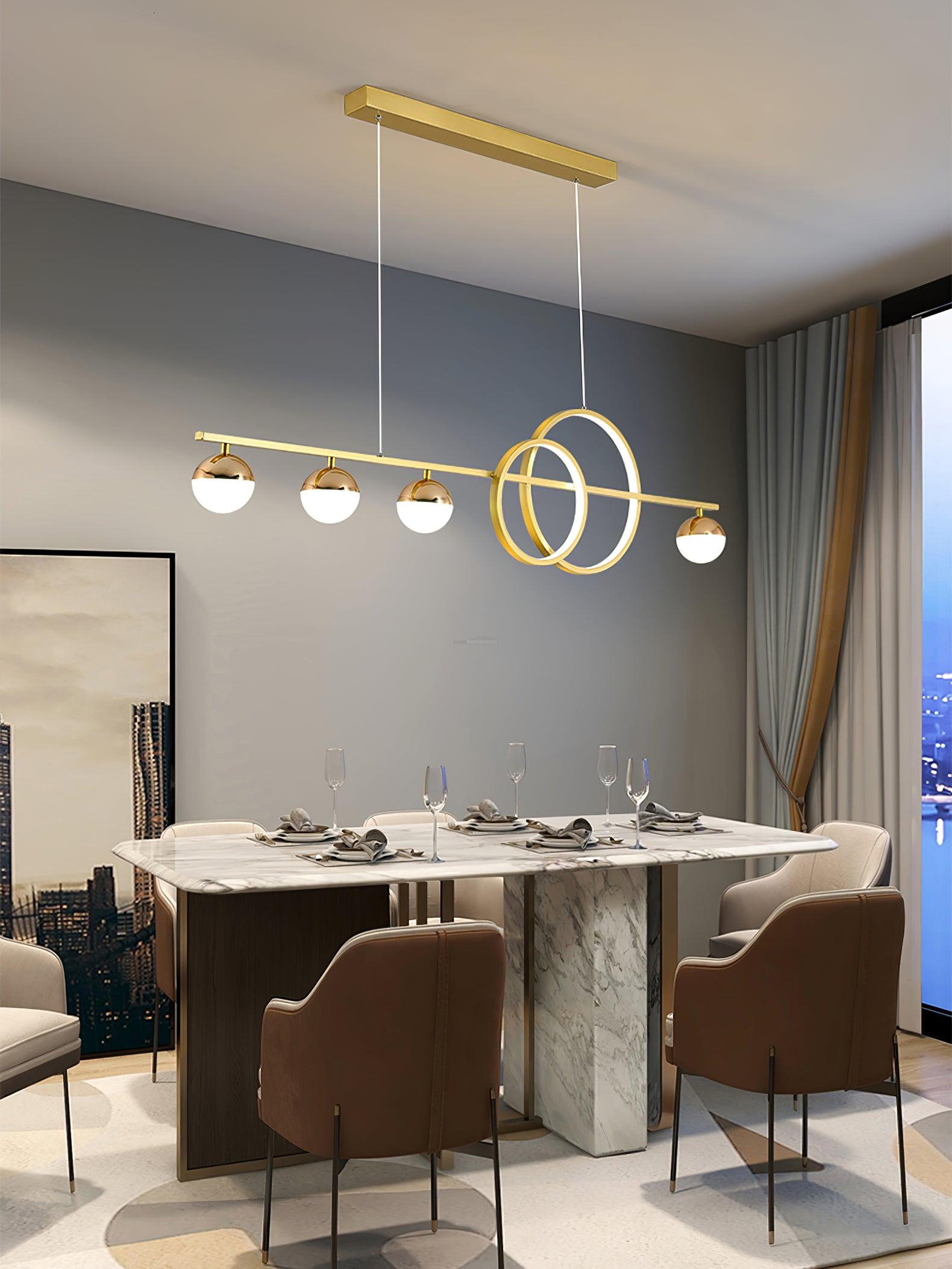 Brooklyn Double Circle Chandelier L 47.2″ - Hailey-1-Luxehomezone