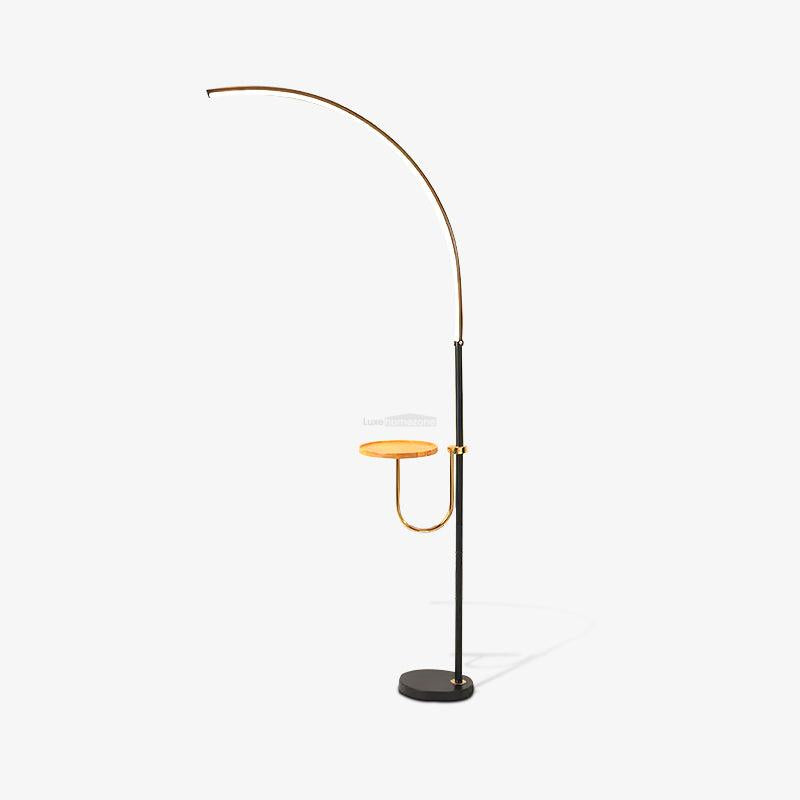 Nordic Arc Floor Lamp L 23.6″ - Bent-1-Luxehomezone