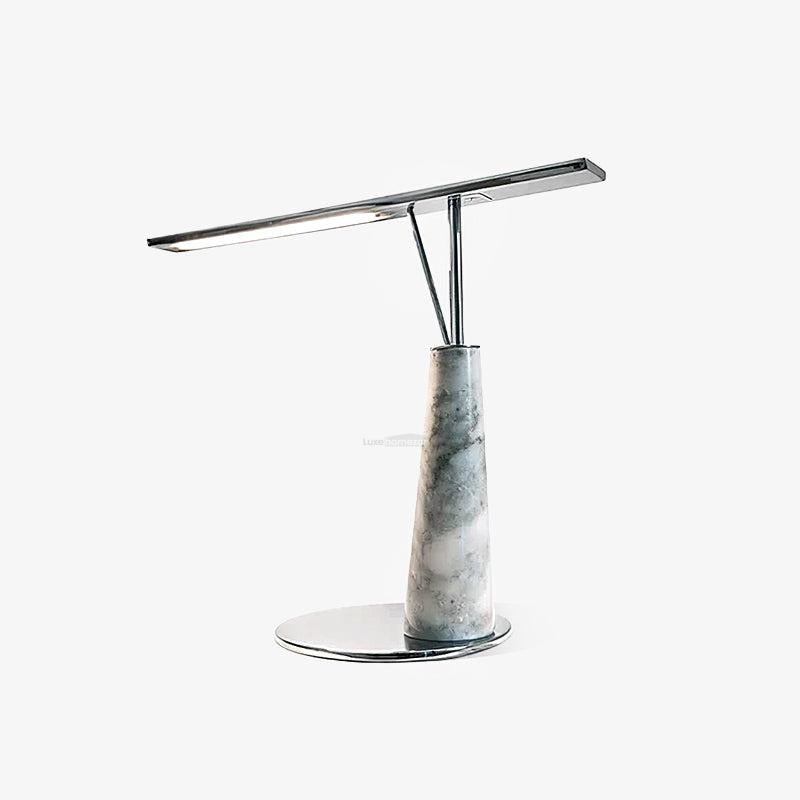 Jasper Table Lamp  ∅ 19.6″ - Alabaster-1-Luxehomezone