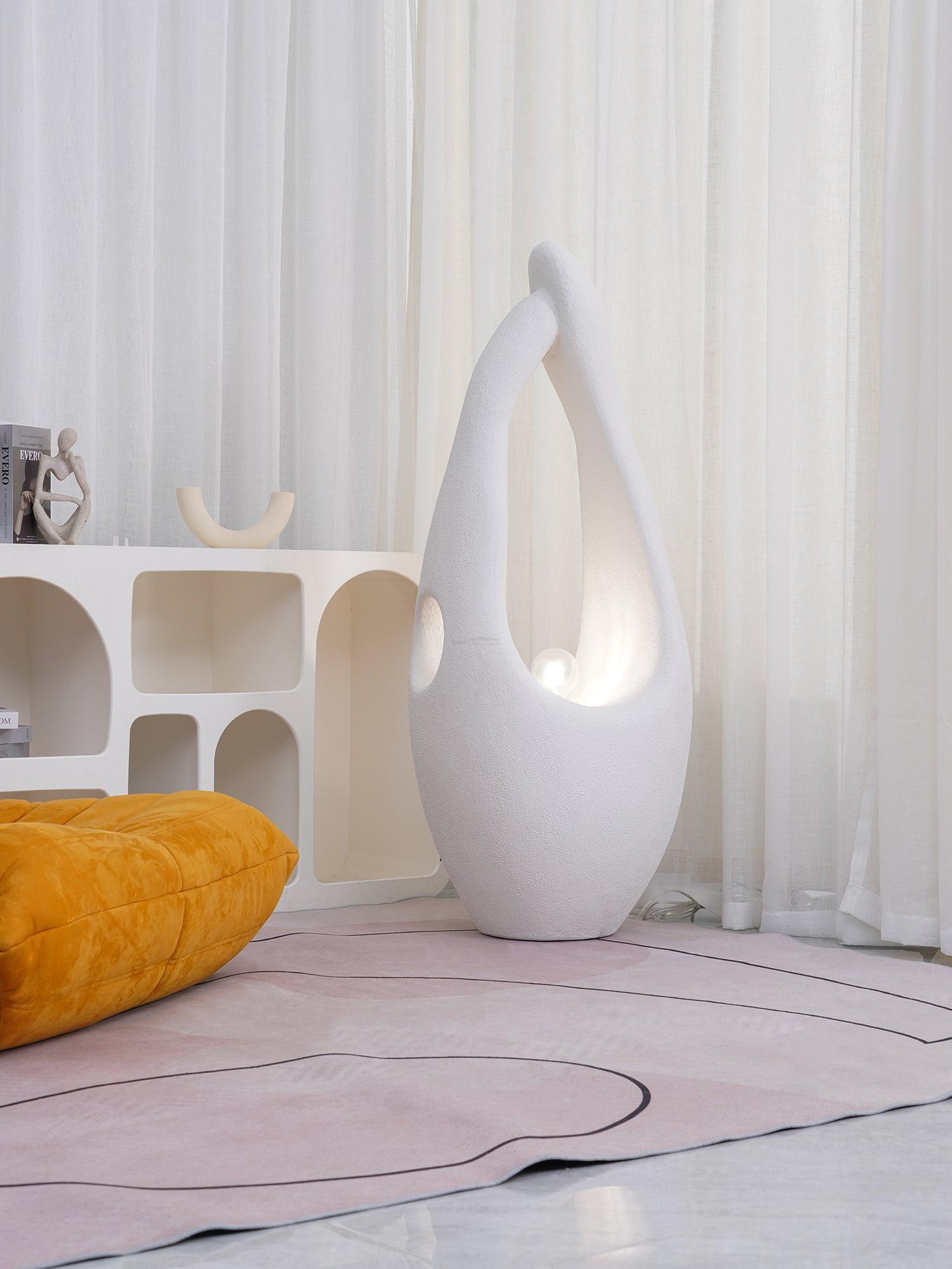 Newborn Floor Lamp  ∅ 19.7″ - Foam-1-Luxehomezone