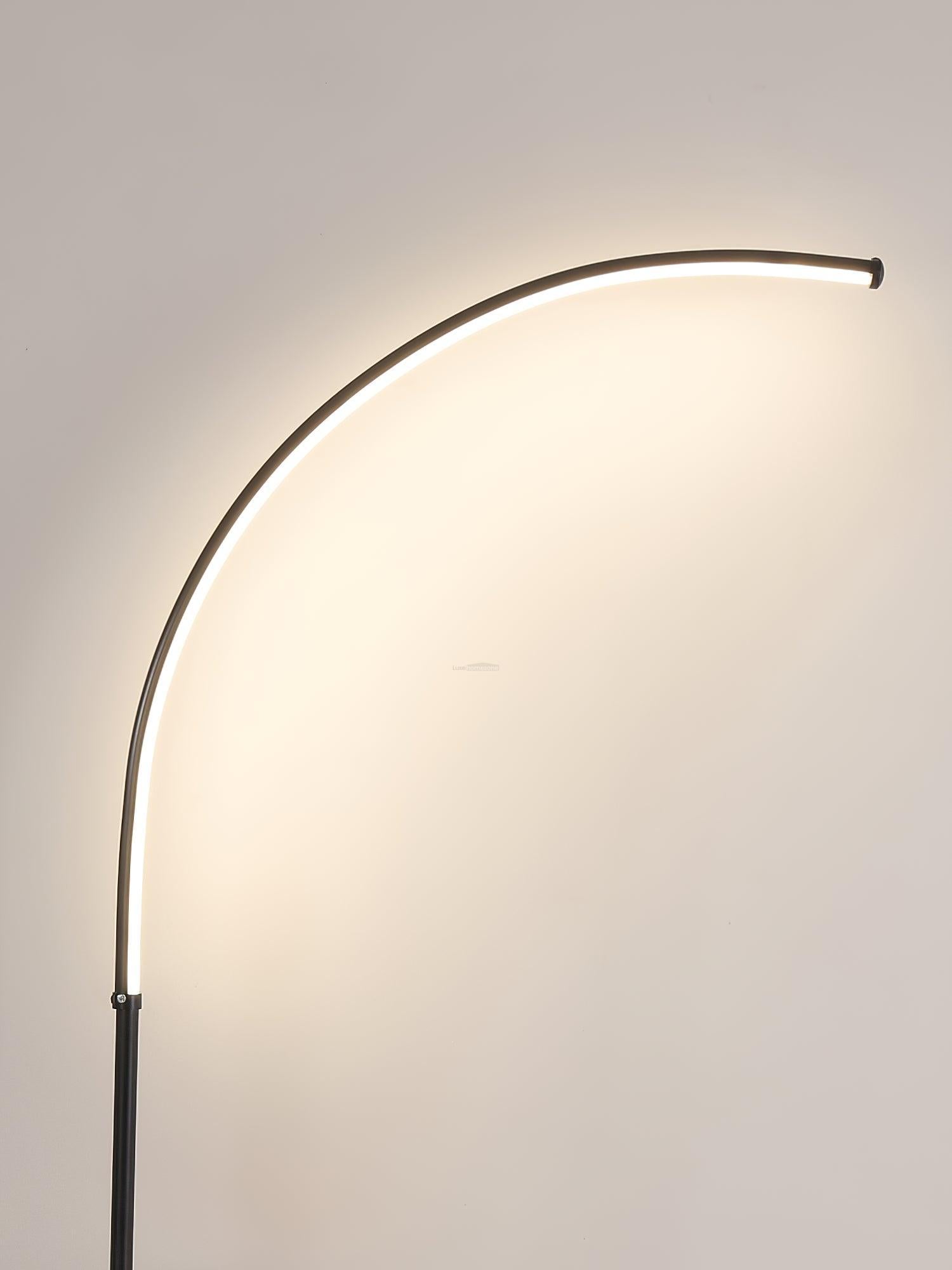 Nordic Arc Floor Lamp L 23.6″ - Bent-1-Luxehomezone