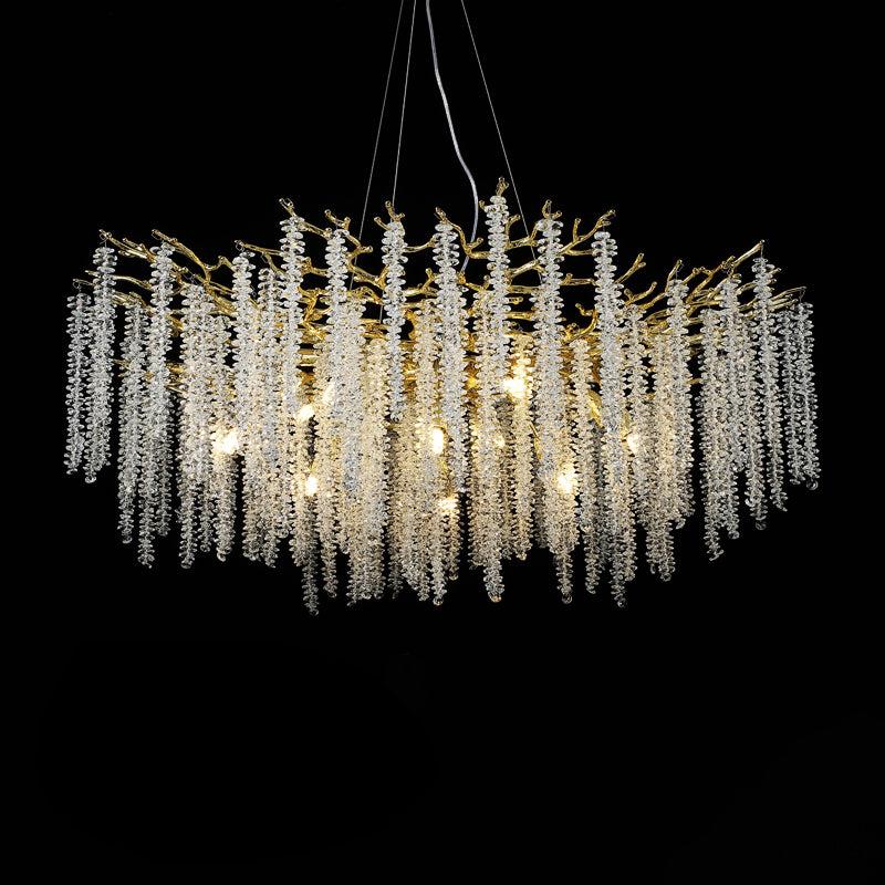 Albero Crystal Chandelier with 8/10/14 heads - Branch-1-Luxehomezone