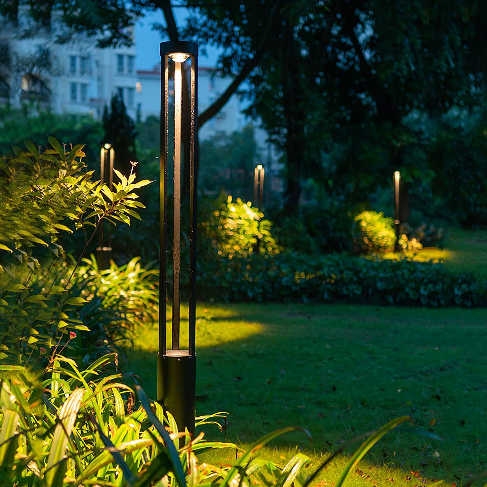 Pole Outdoor Floor Lamp - Pillar-1-Luxehomezone