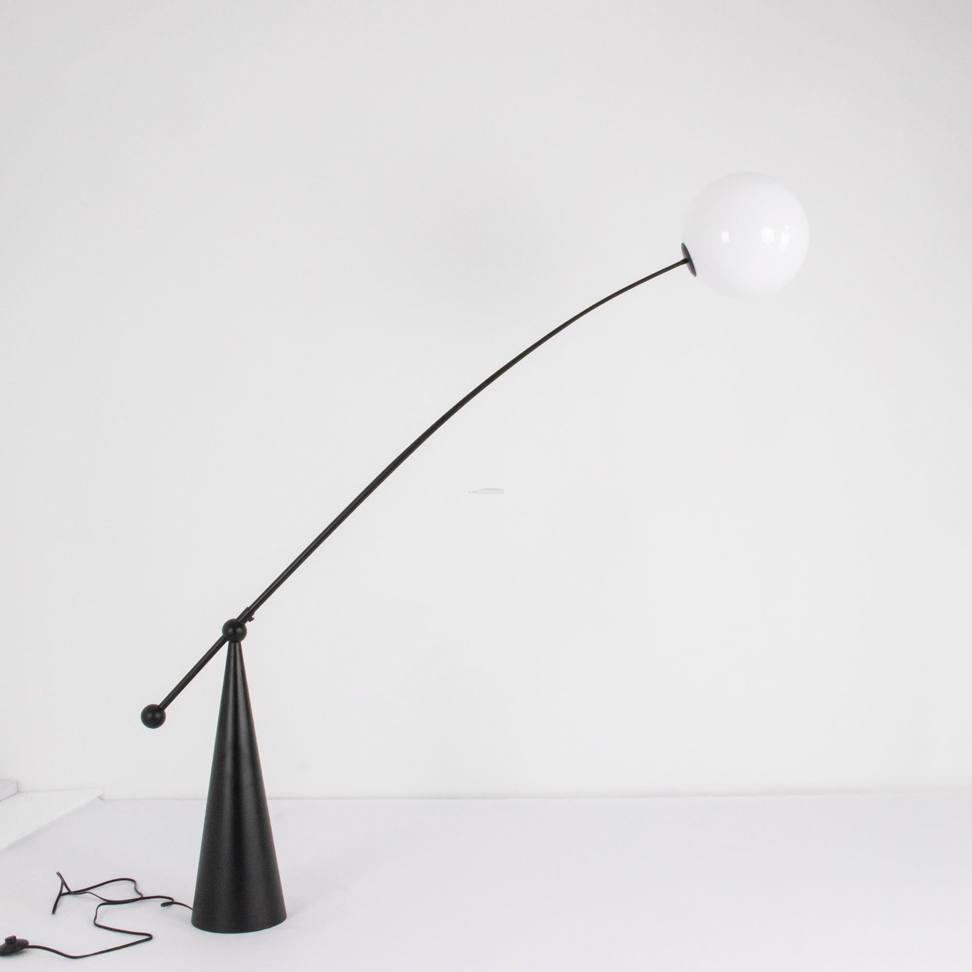 Opal Arc Floor Light - Bent-1-Luxehomezone