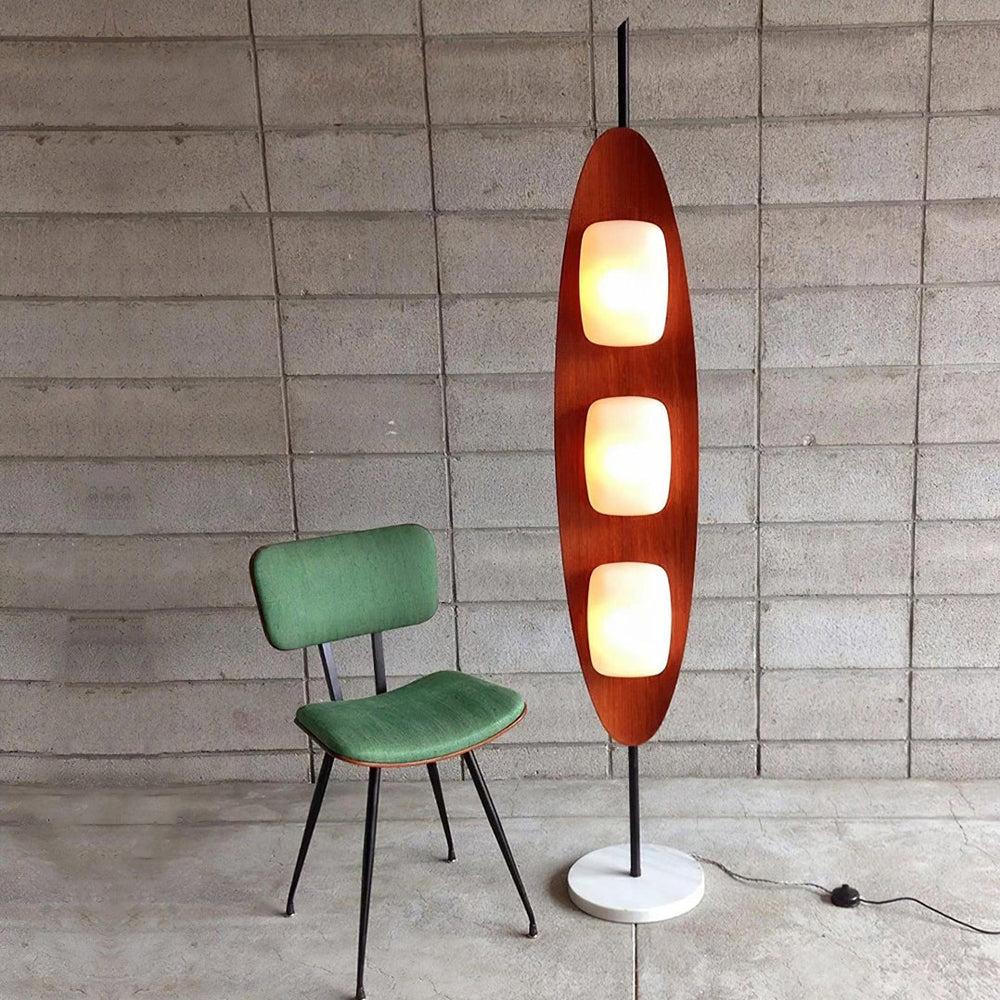 Surfboard Floor Lamp  ∅ 11.8″ - Pillar-1-Luxehomezone