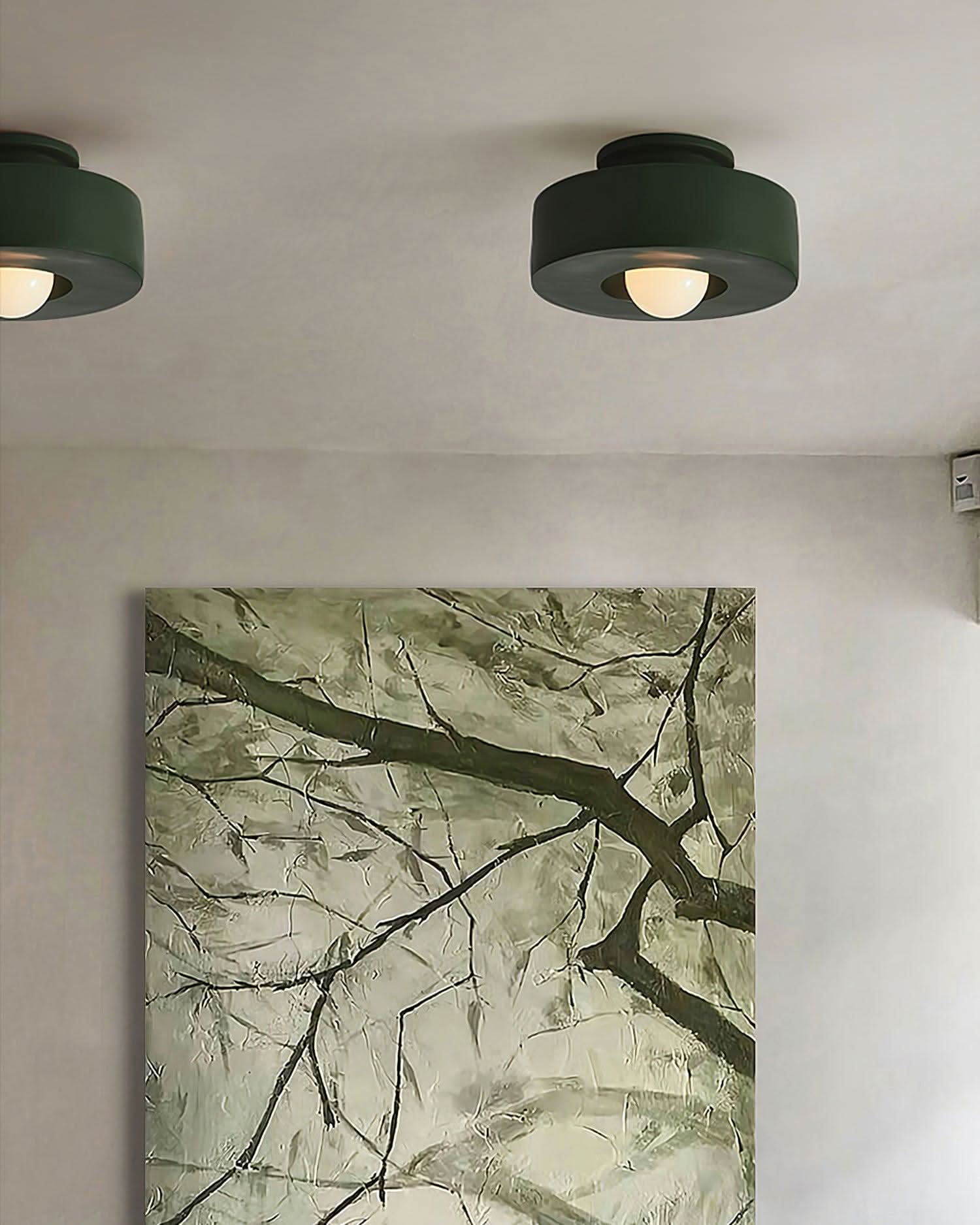 Simon Resin Ceiling Lamp  ∅ 11.8″ - Luxehomezone