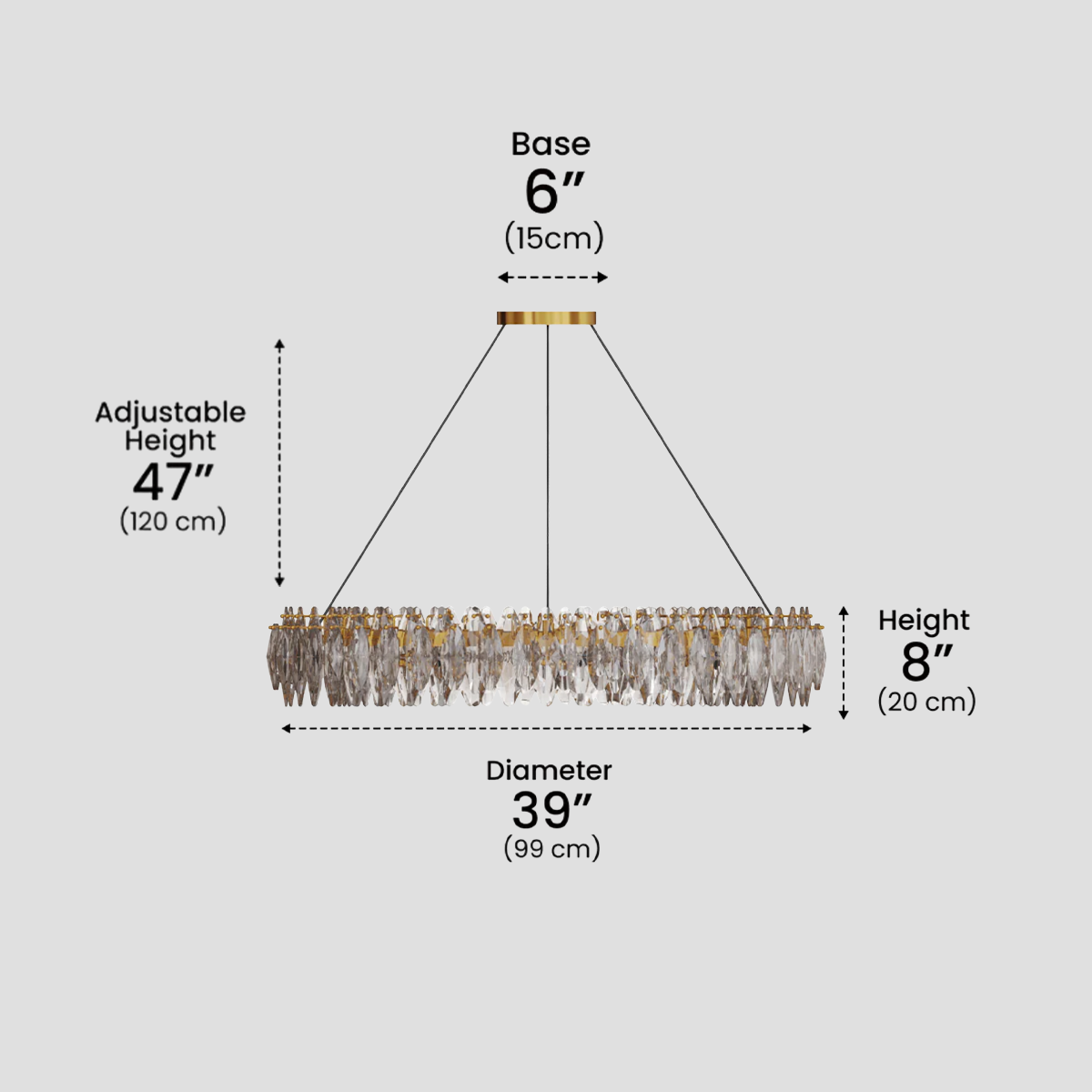 Crystals Celestial Luxury  Chandelier - Crystals-1-Luxehomezone