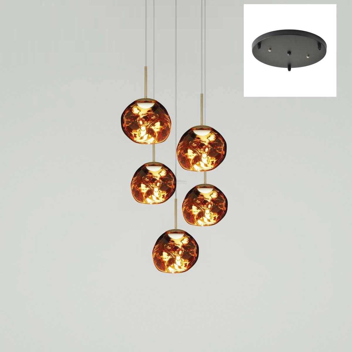 Lava Round Pendant - Luxehomezone