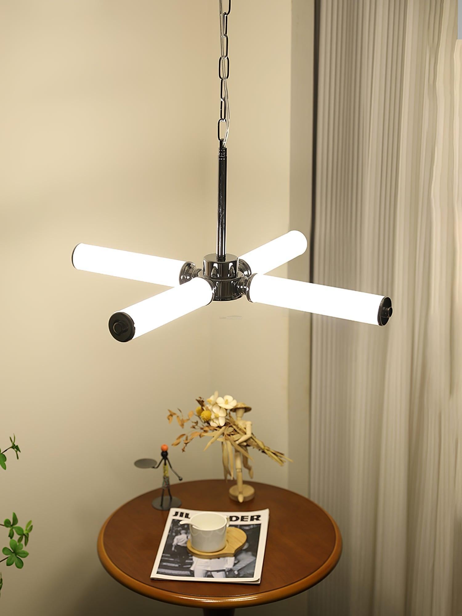 Huntington LED Chandelier ∅ 23.6″ - Tube-1-Luxehomezone