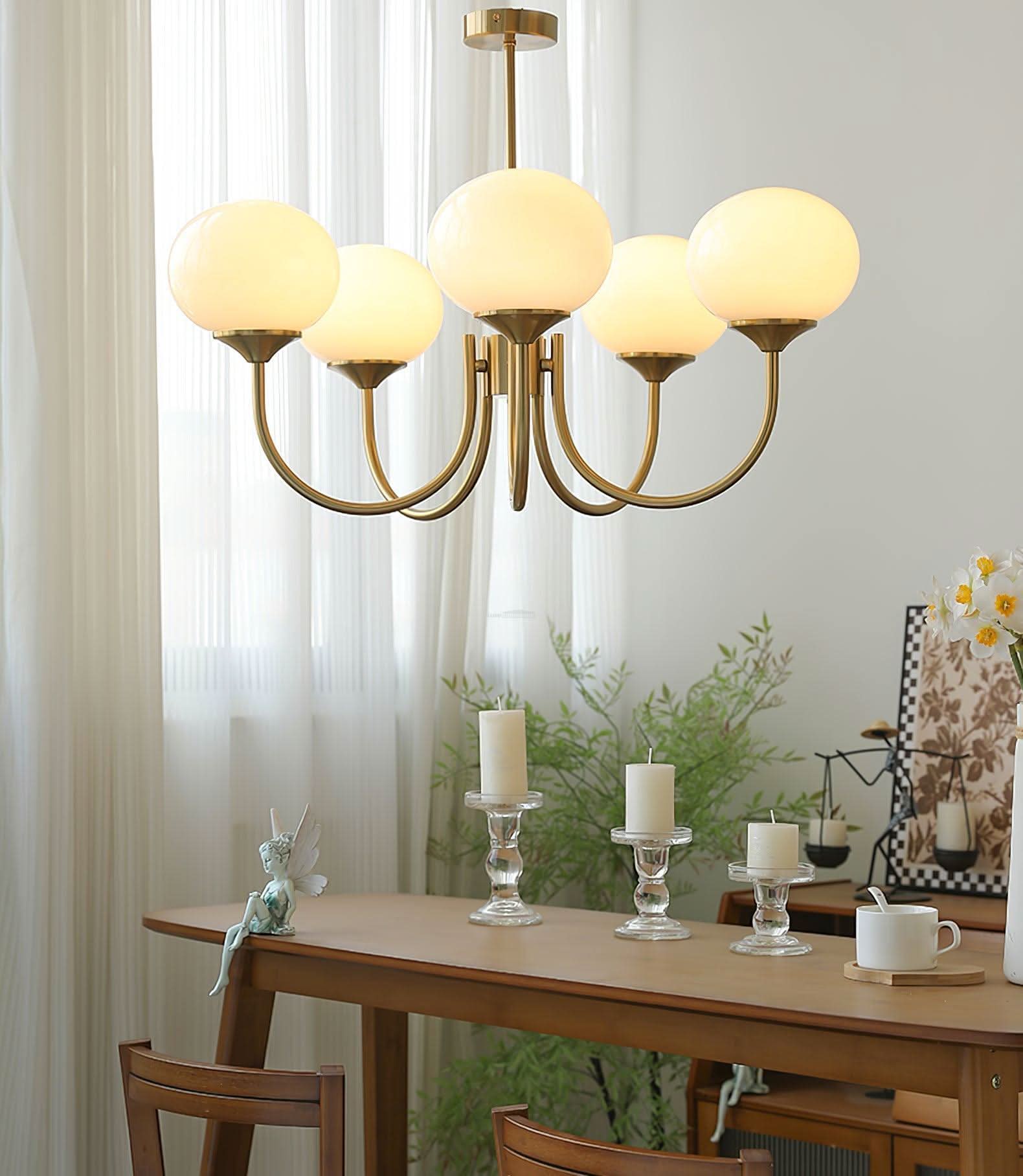 Marshmallow Chandelier 18''  26'' - Luxehomezone