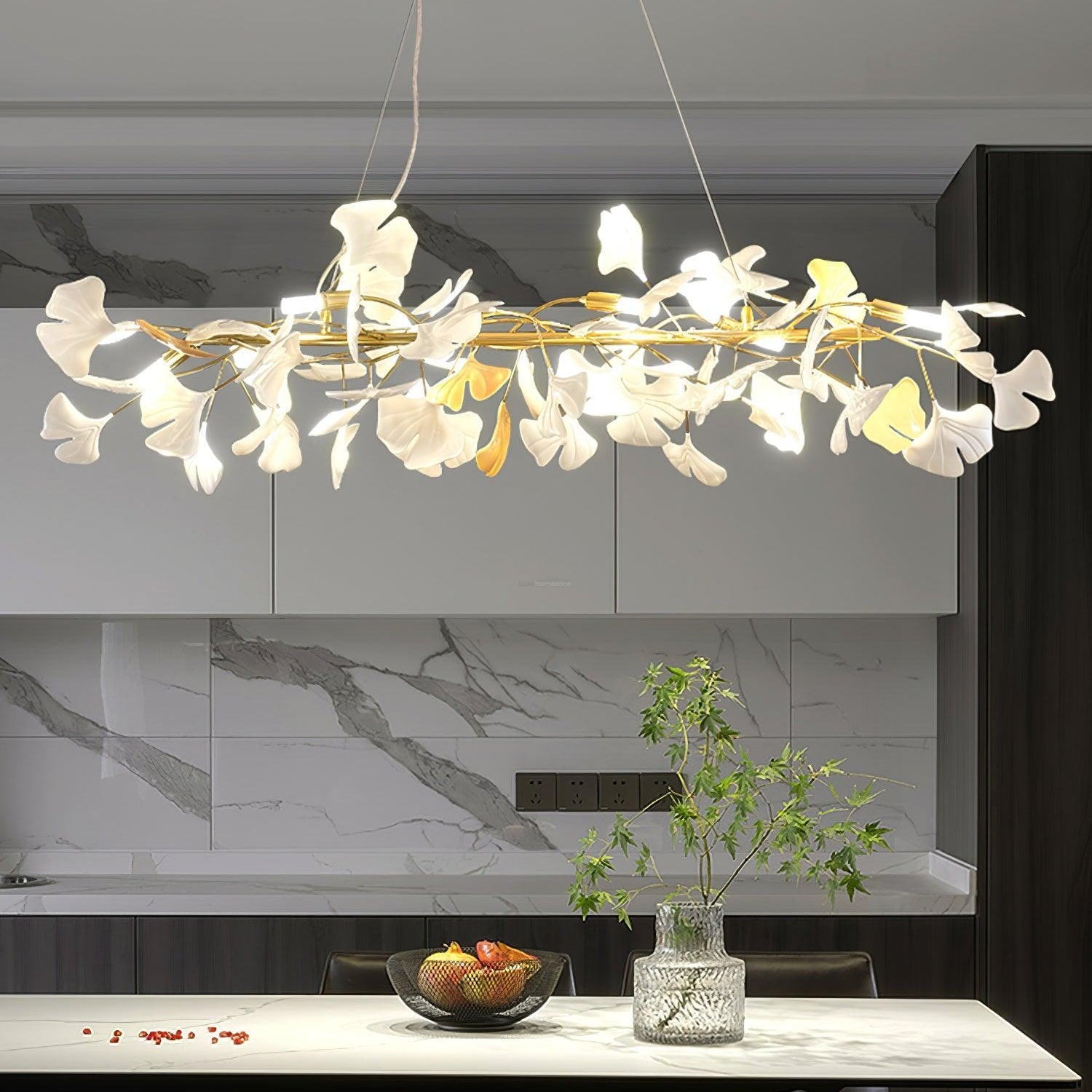 Gingko Chandelier Style M - Gingko, Gingko Chandelier-1-Luxehomezone