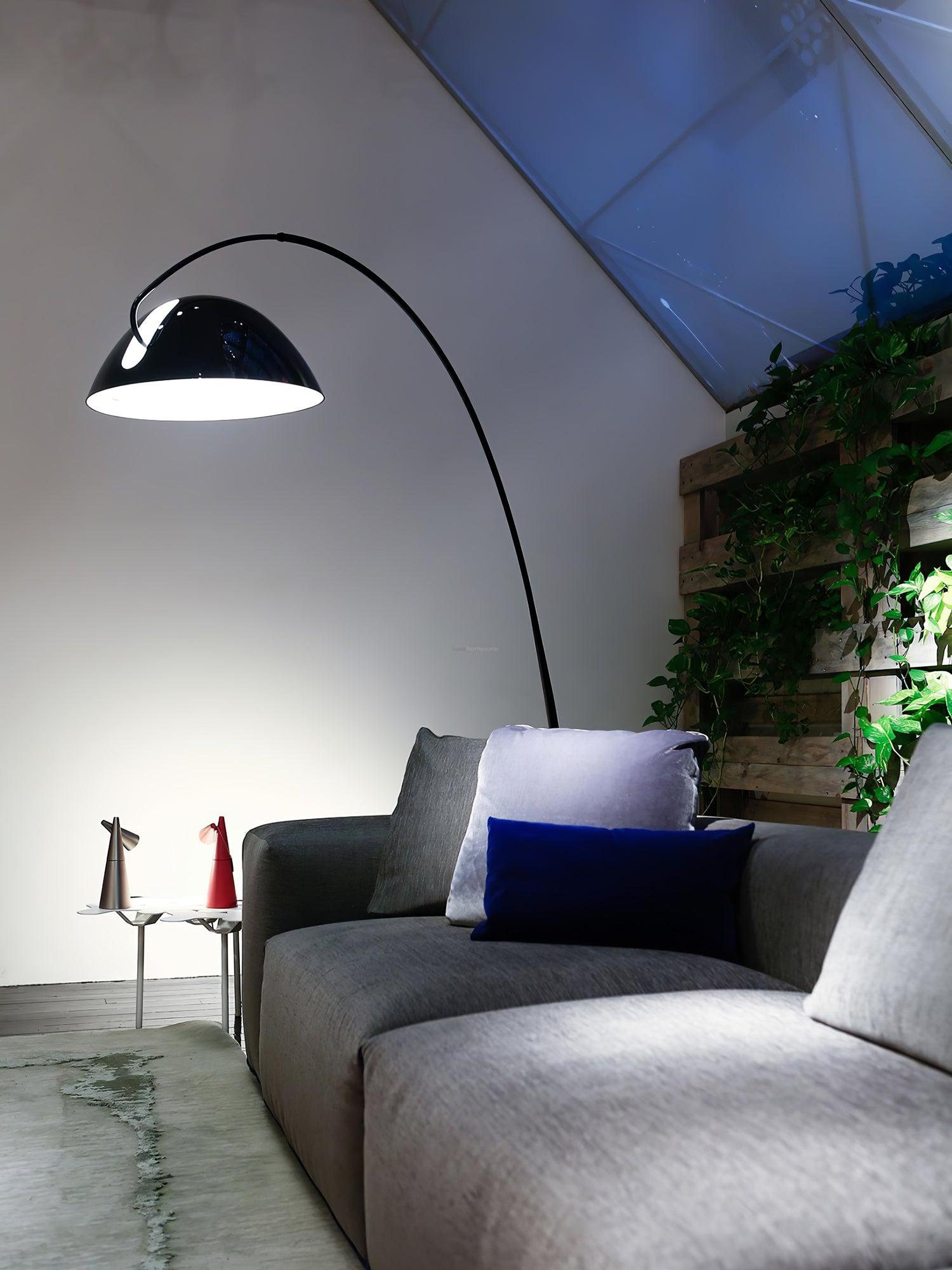 Pluma Floor Lamp ∅ 57.5″ - Bent-1-Luxehomezone