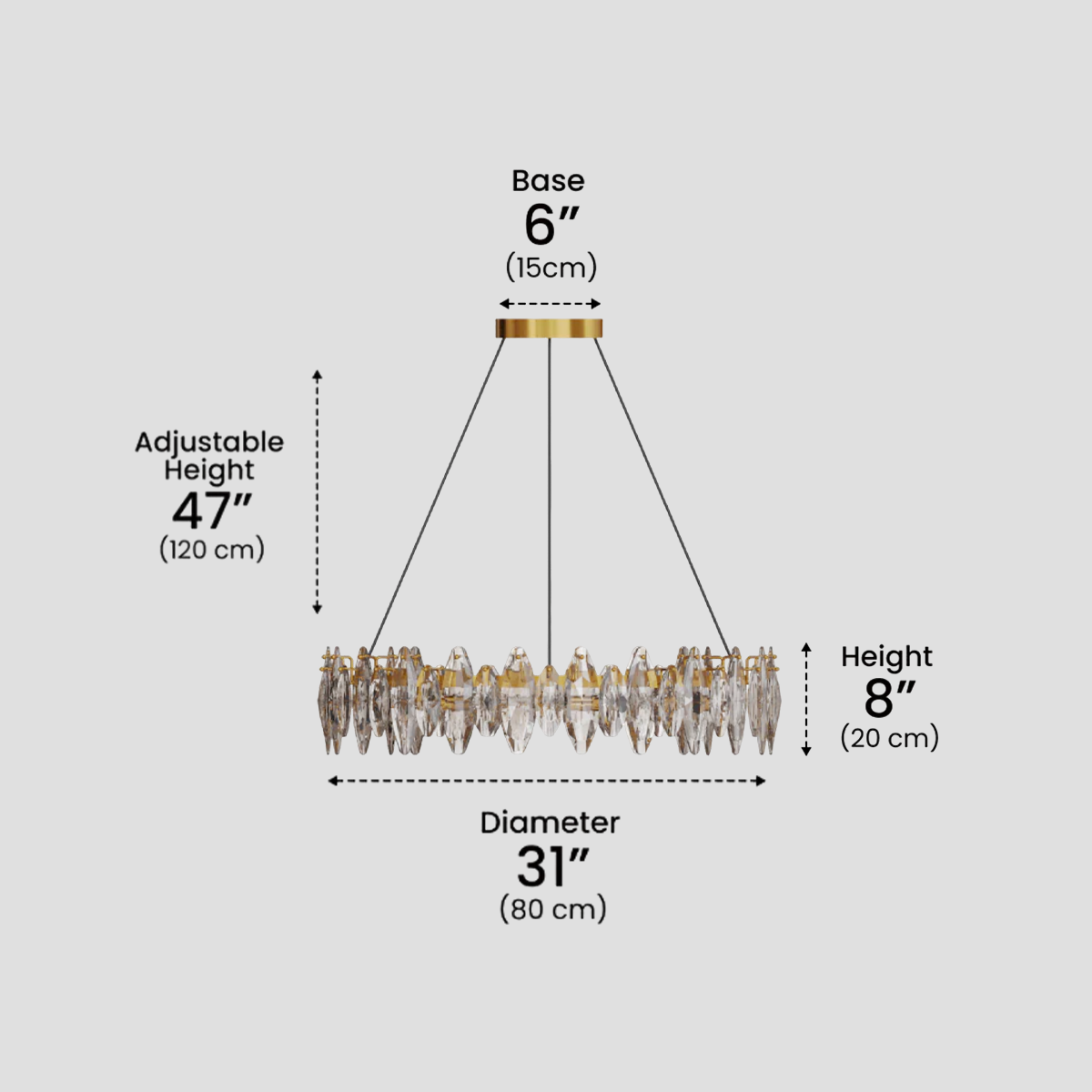 Crystals Celestial Luxury  Chandelier - Crystals-1-Luxehomezone
