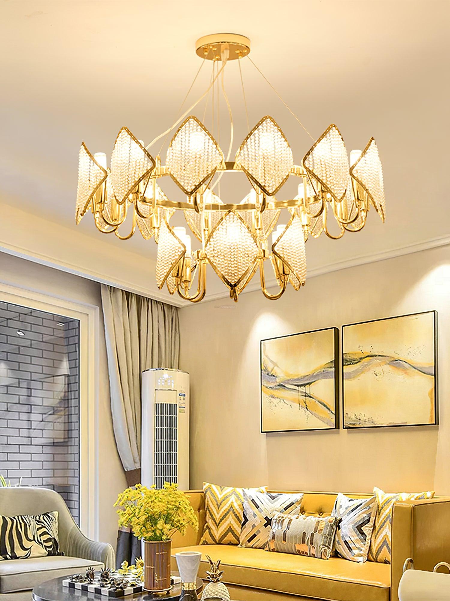 Holly Chandelier with 4/12/24 heads - Luxehomezone