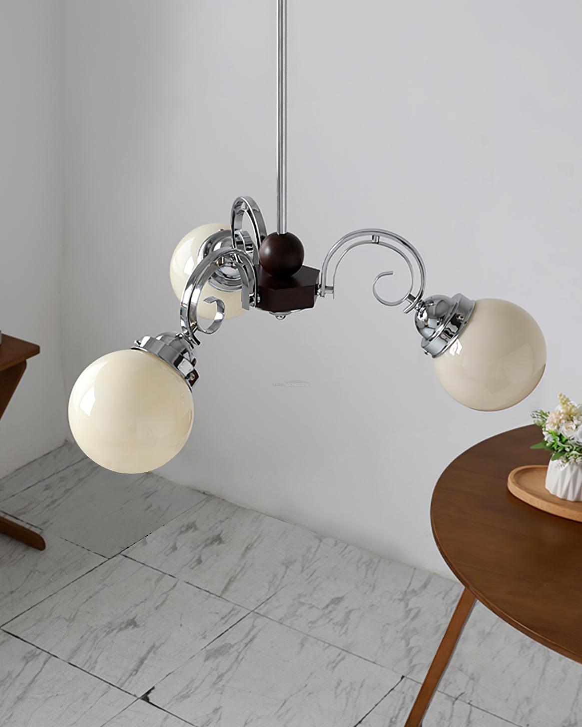 Kotter Cream Chandelier with 3/5 heads - Bend-1-Luxehomezone