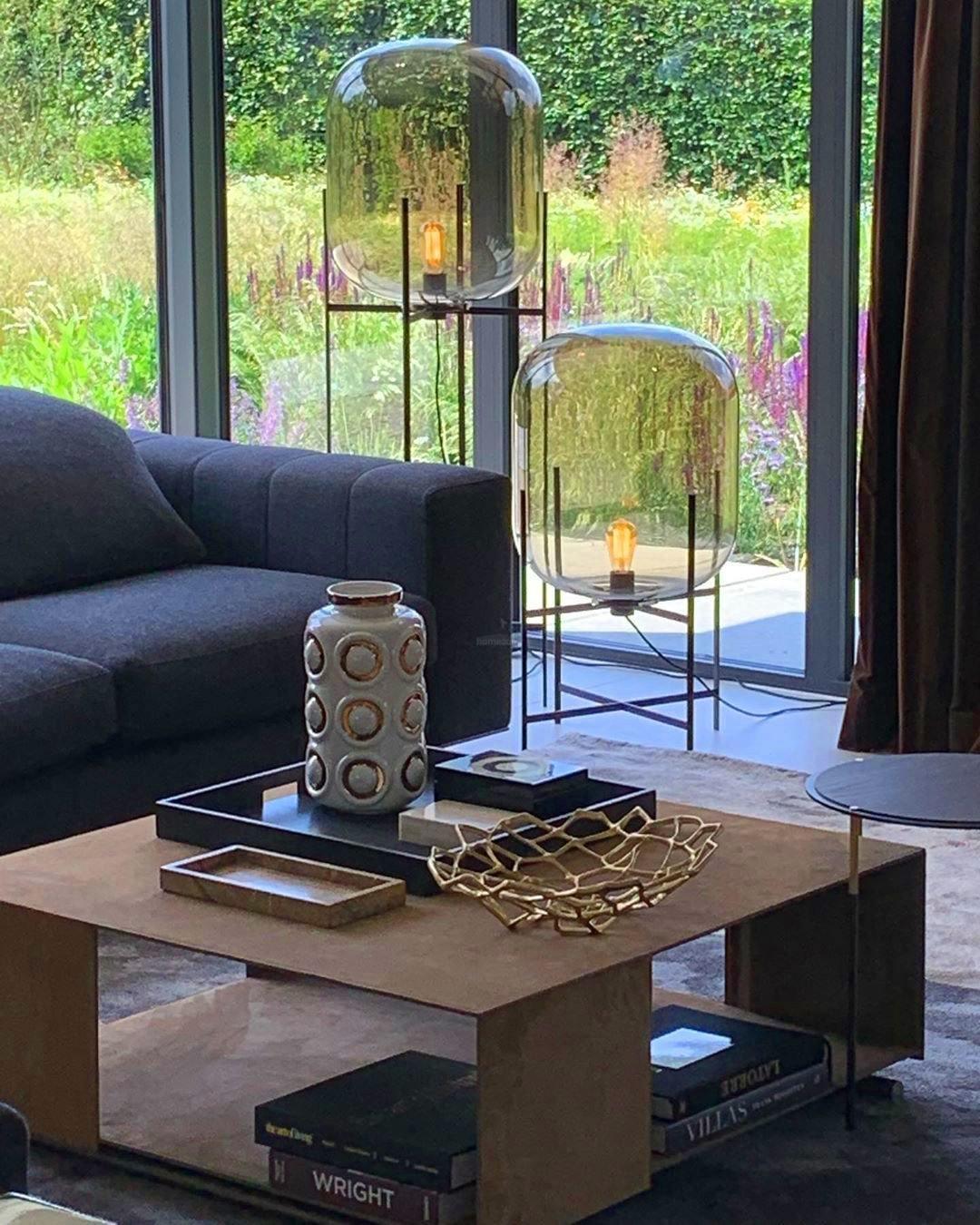 Oda Floor lamp ∅ 18.9″ - Luxehomezone