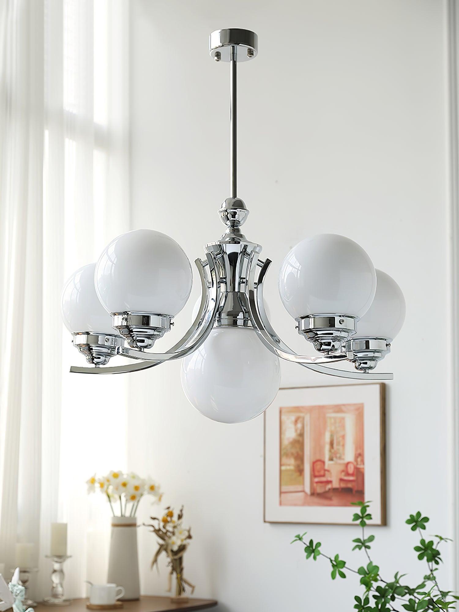 Dewdrop Globe Chandelier ∅ 21.7″ - Bend-1-Luxehomezone