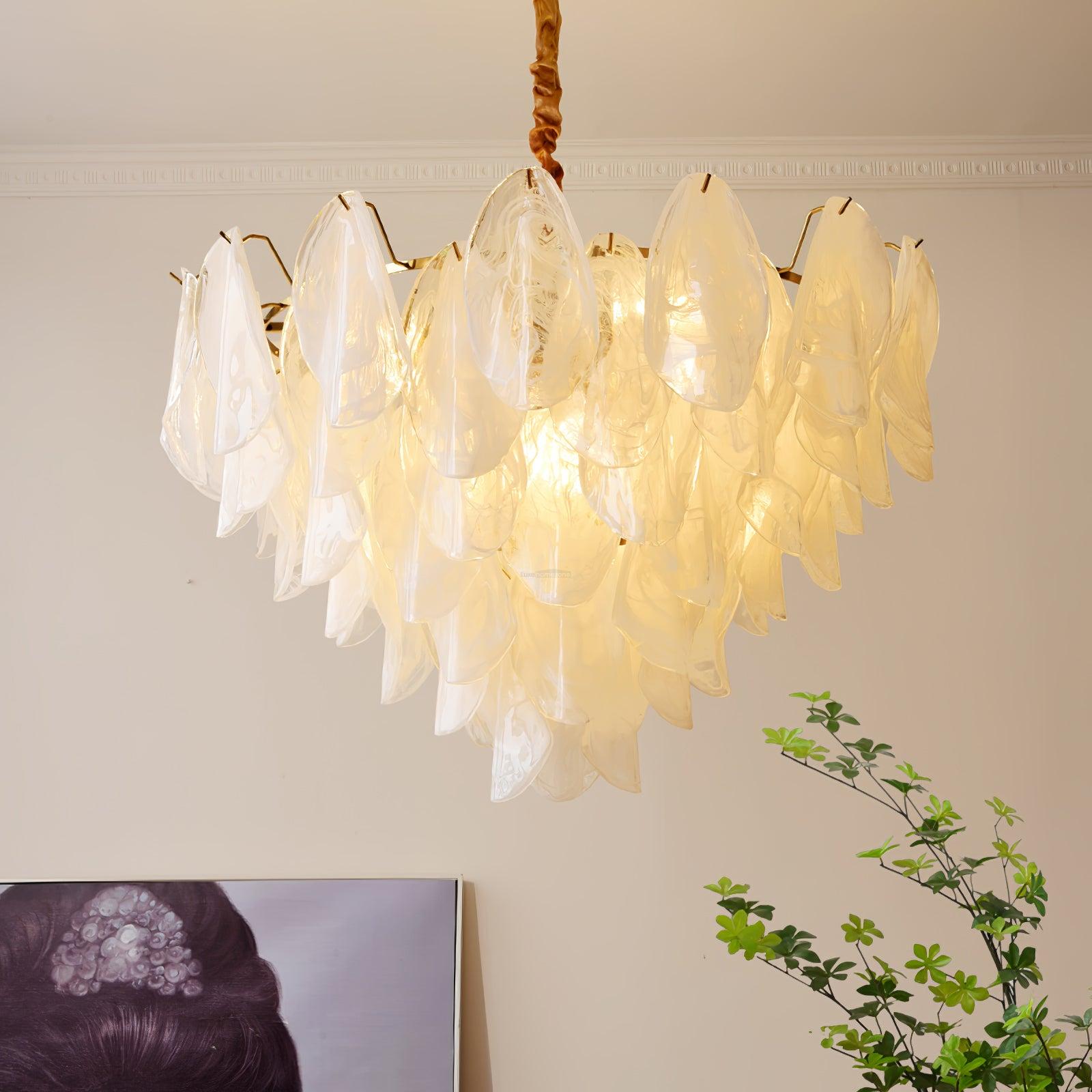 Multi Tier Cloud Glass Pendant - Cylinder-1-Luxehomezone