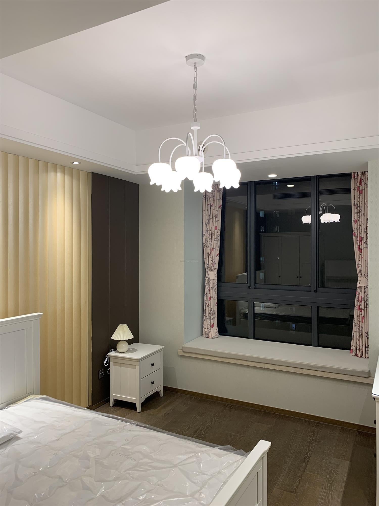 Curved Chandelier 24'' 26'' 32'' - Luxehomezone