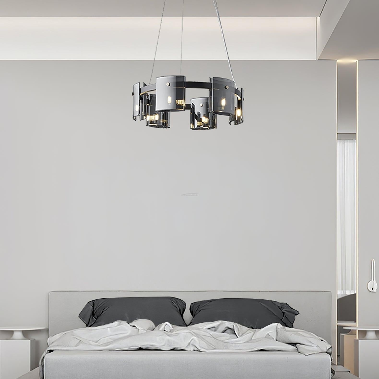 Corlota Chandelier  ∅ 23.6″~39.3'' - Cylinder-1-Luxehomezone