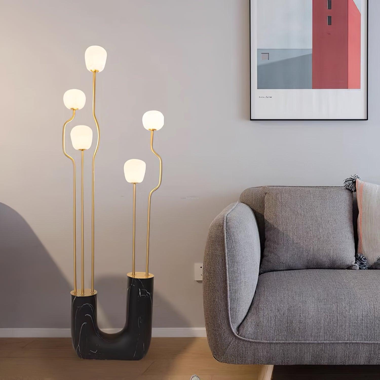 Comet Floor Lamp ∅ 18.9″ - Geometry-1-Luxehomezone