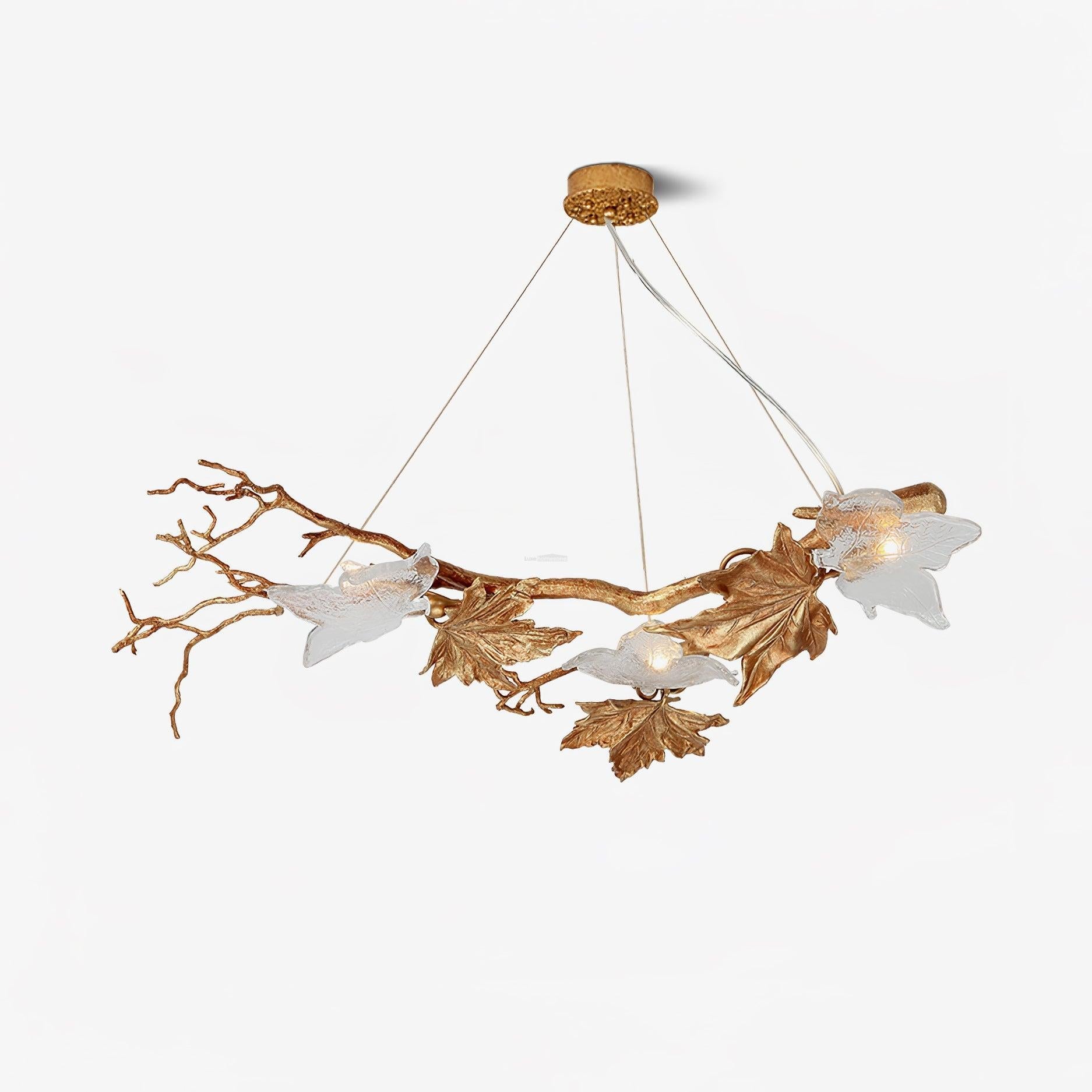 Folio Branch Type Brass Chandelier - Branch-1-Luxehomezone