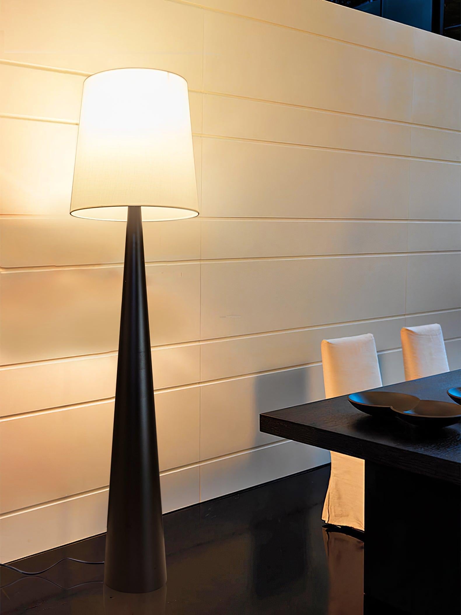 Montenegro Floor Lamp ∅ 19.7″ - Drapery-1-Luxehomezone