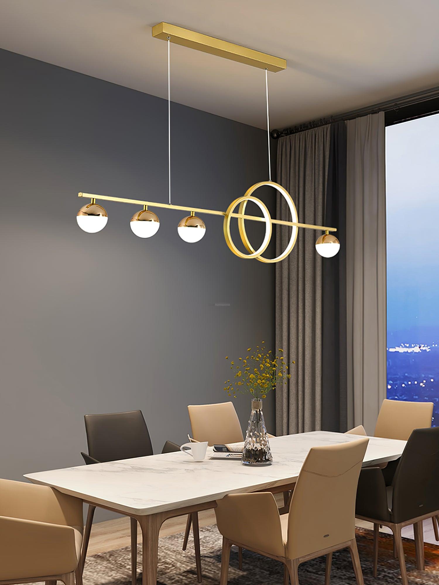Brooklyn Double Circle Chandelier L 47.2″ - Hailey-1-Luxehomezone