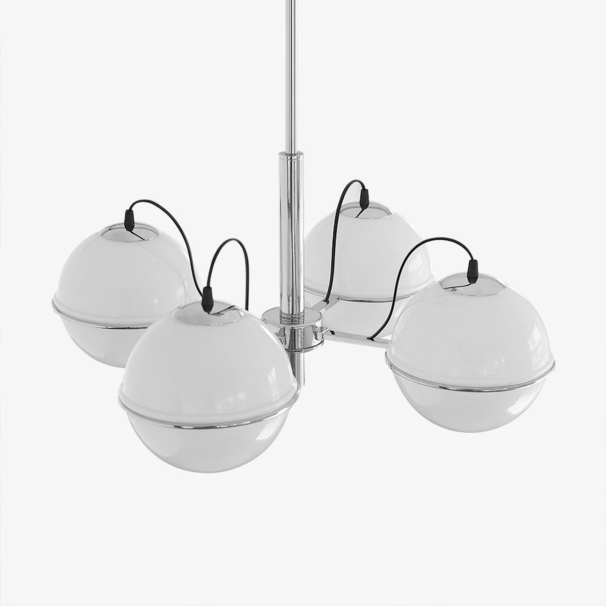McCarren Chandelier ∅ 20.5″ - Bend, Marshmallow Chandelier-1-Luxehomezone