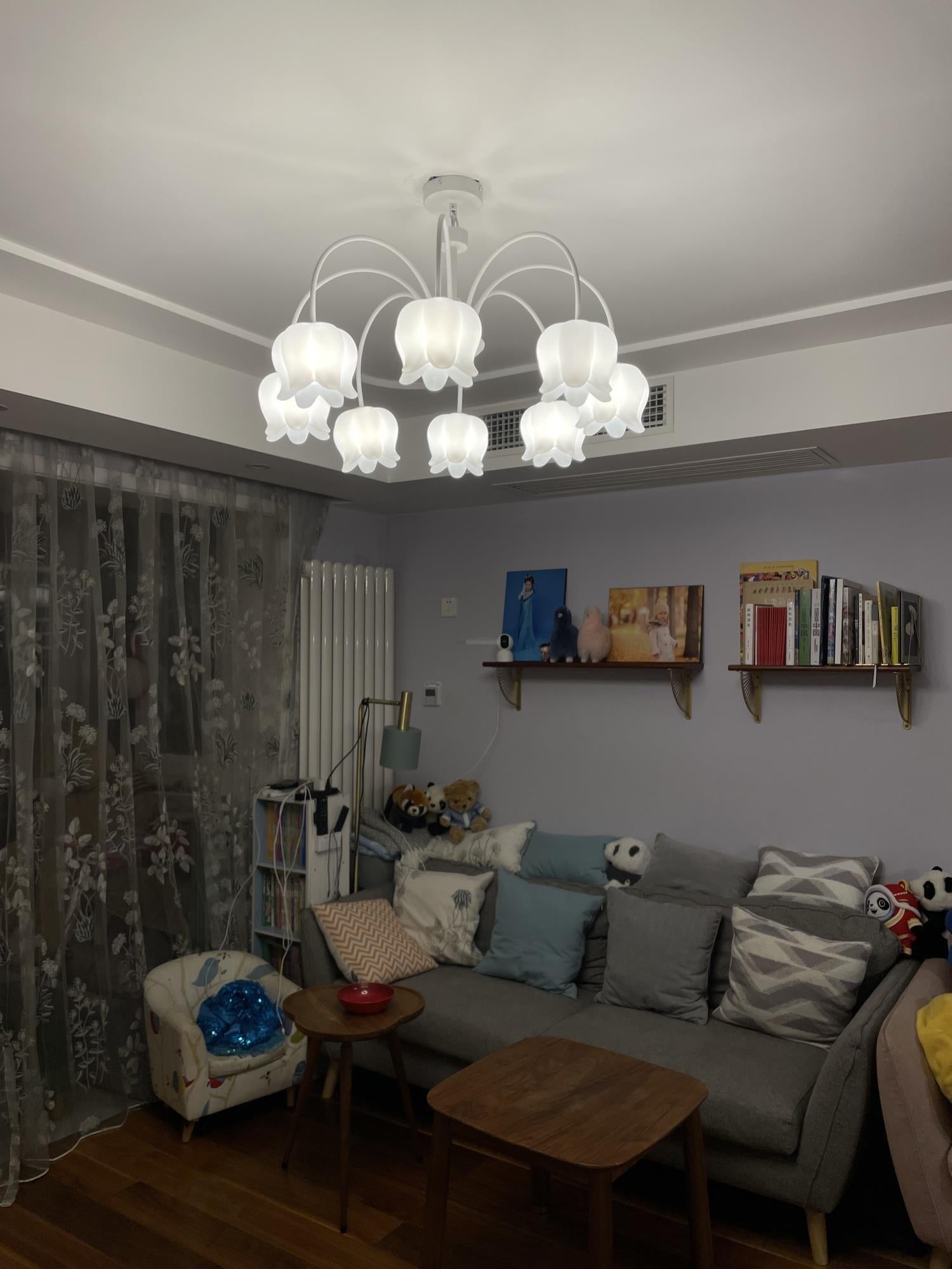 Curved Chandelier 24'' 26'' 32'' - Luxehomezone
