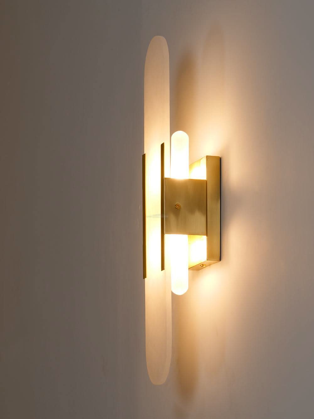 Melange Alabaster Wall Lamp - Luxehomezone