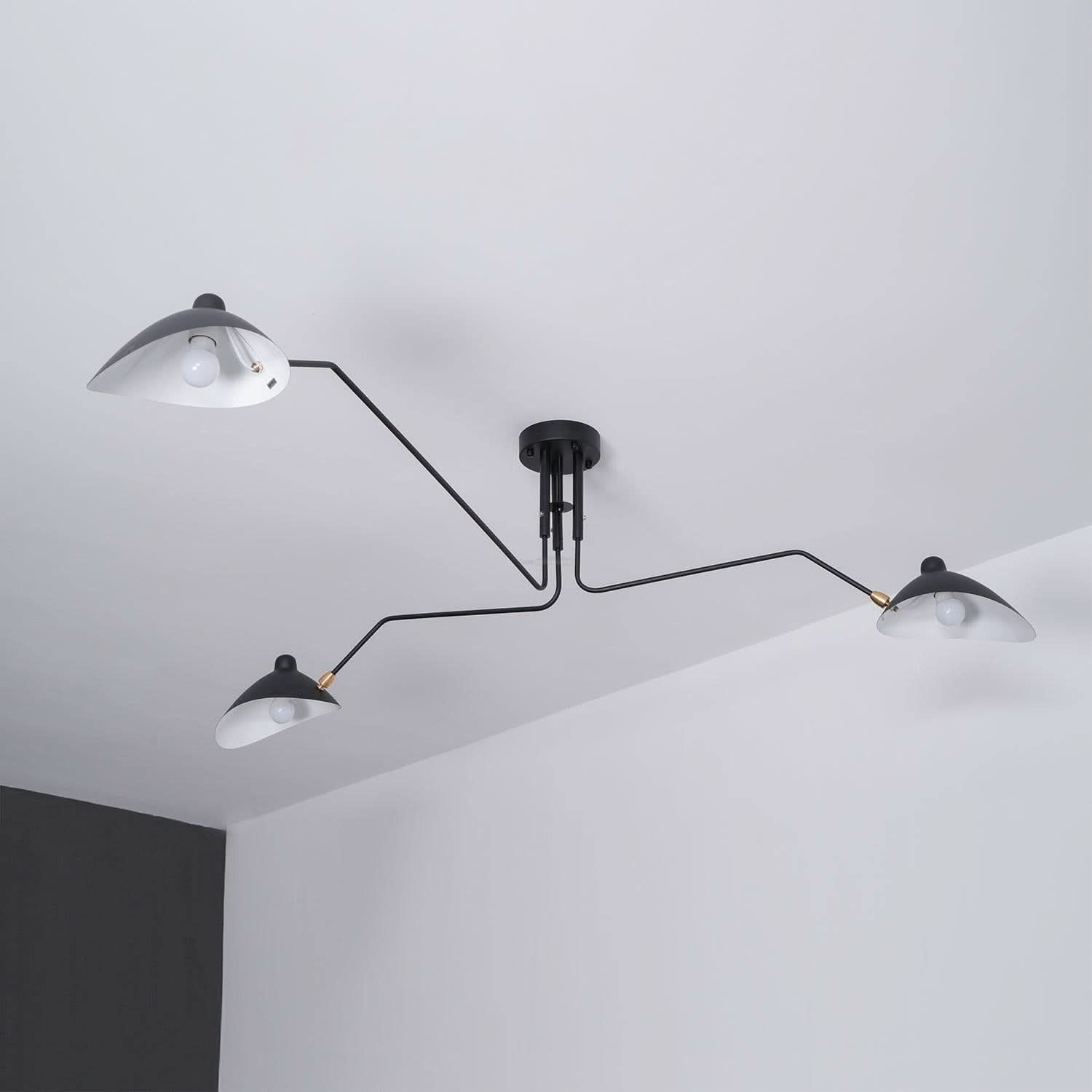 Serge Mouille Ceiling Light Style A - Luxehomezone