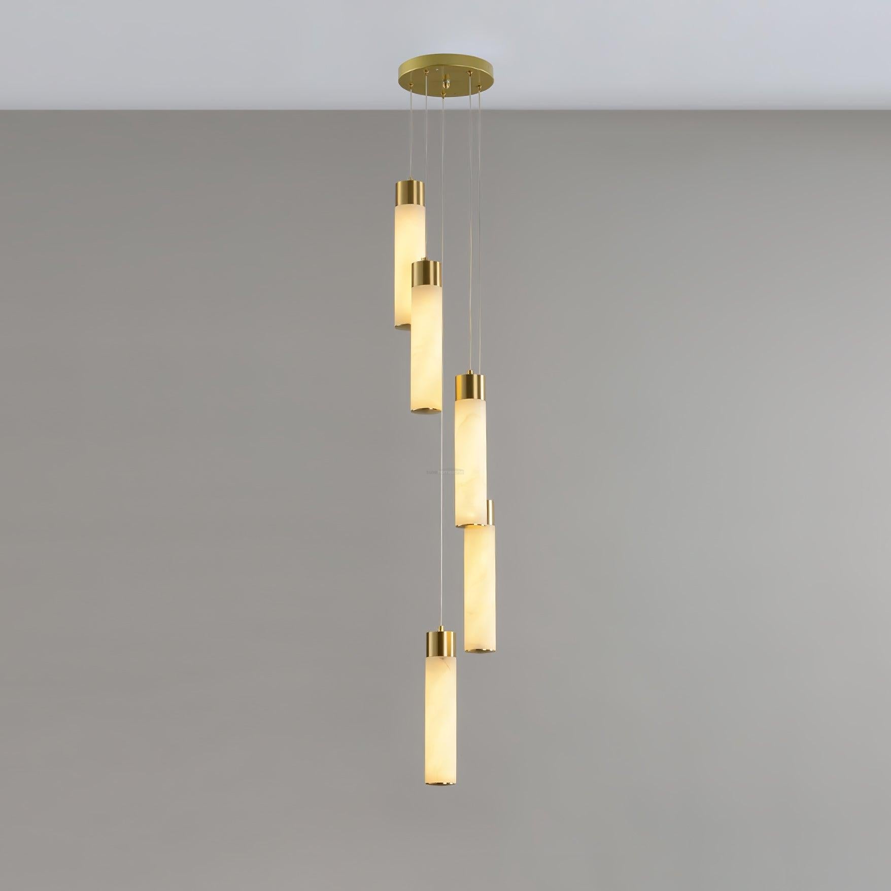 Celestial Alabaster Cascade Chandelier with 5/7/9/12/16/18/24/32 heads - Luxehomezone
