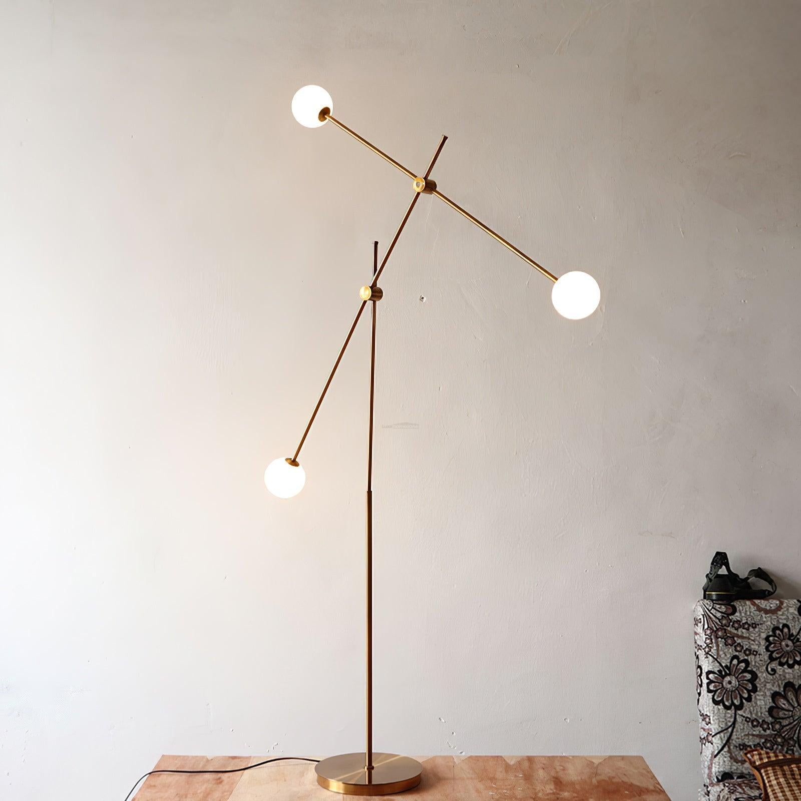 Kemi Floor Lamp ∅ 47.2″ - Flexible-1-Luxehomezone