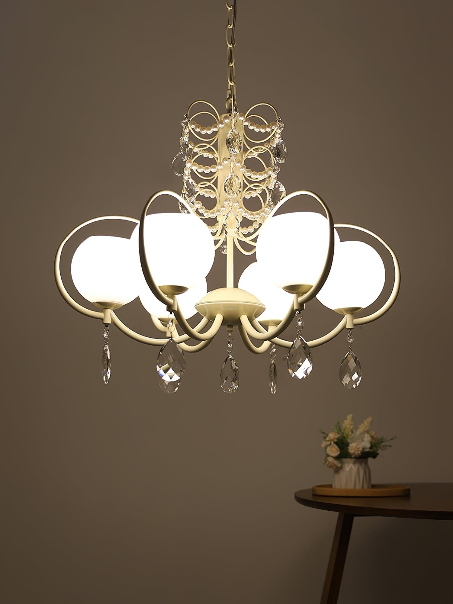 Doria Crystal Chandelier with 6/8/10 heads - Luxehomezone