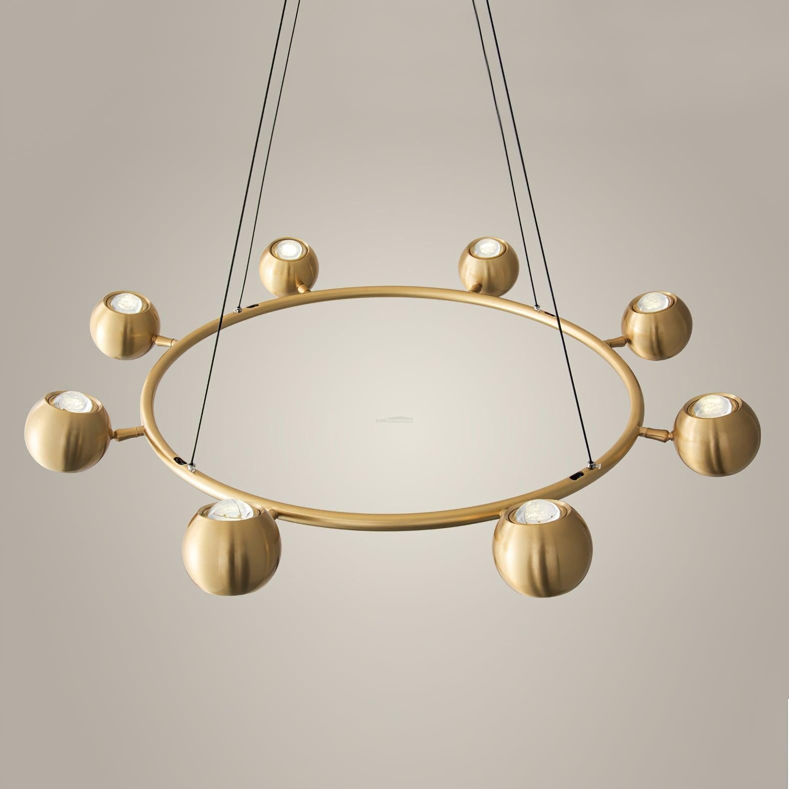 Callisto Chandelier ∅ 21.7″ - Marshmallow-1-Luxehomezone