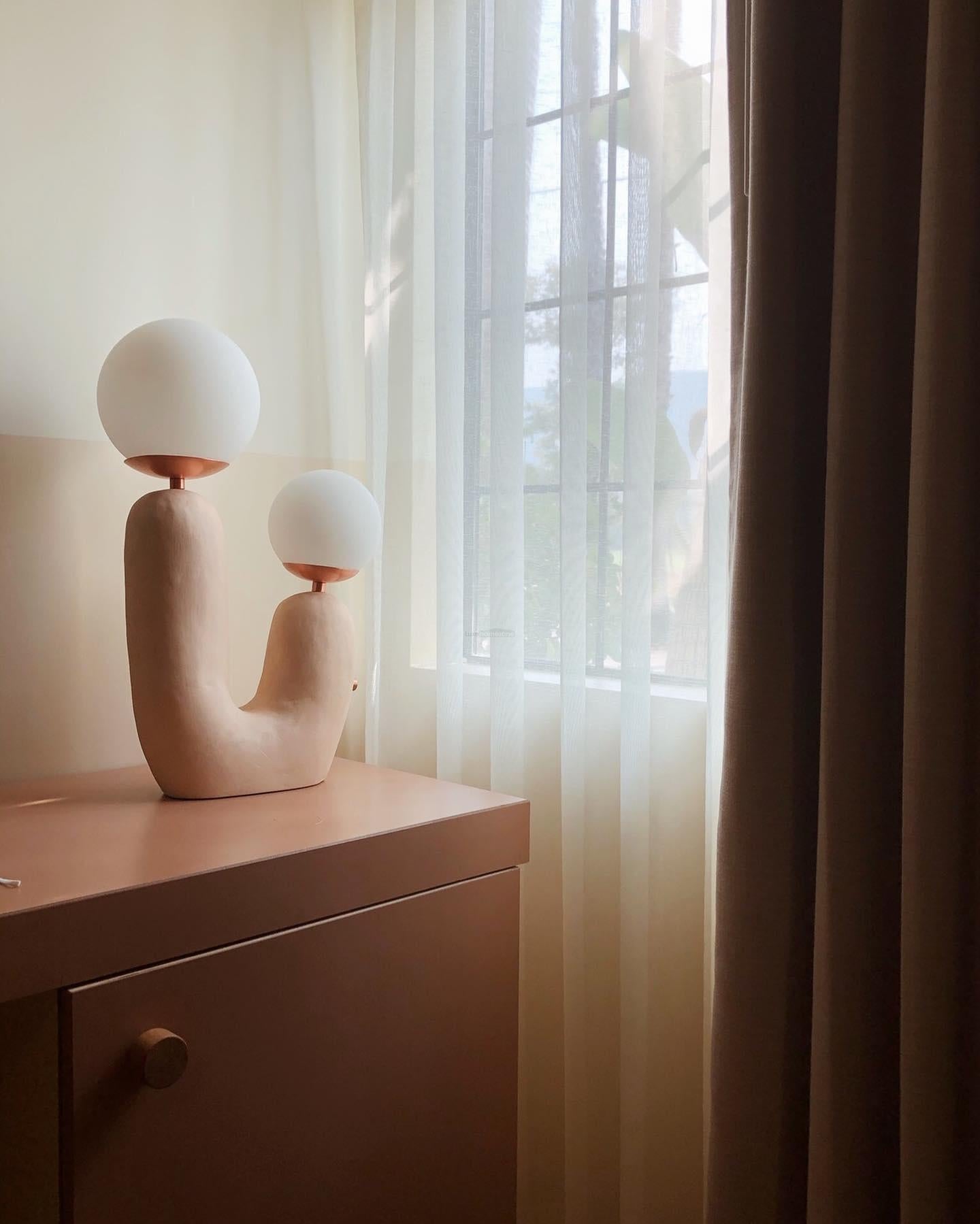 Oo Ceramics Table Lamp ∅ 22.4″ - Candy-1-Luxehomezone