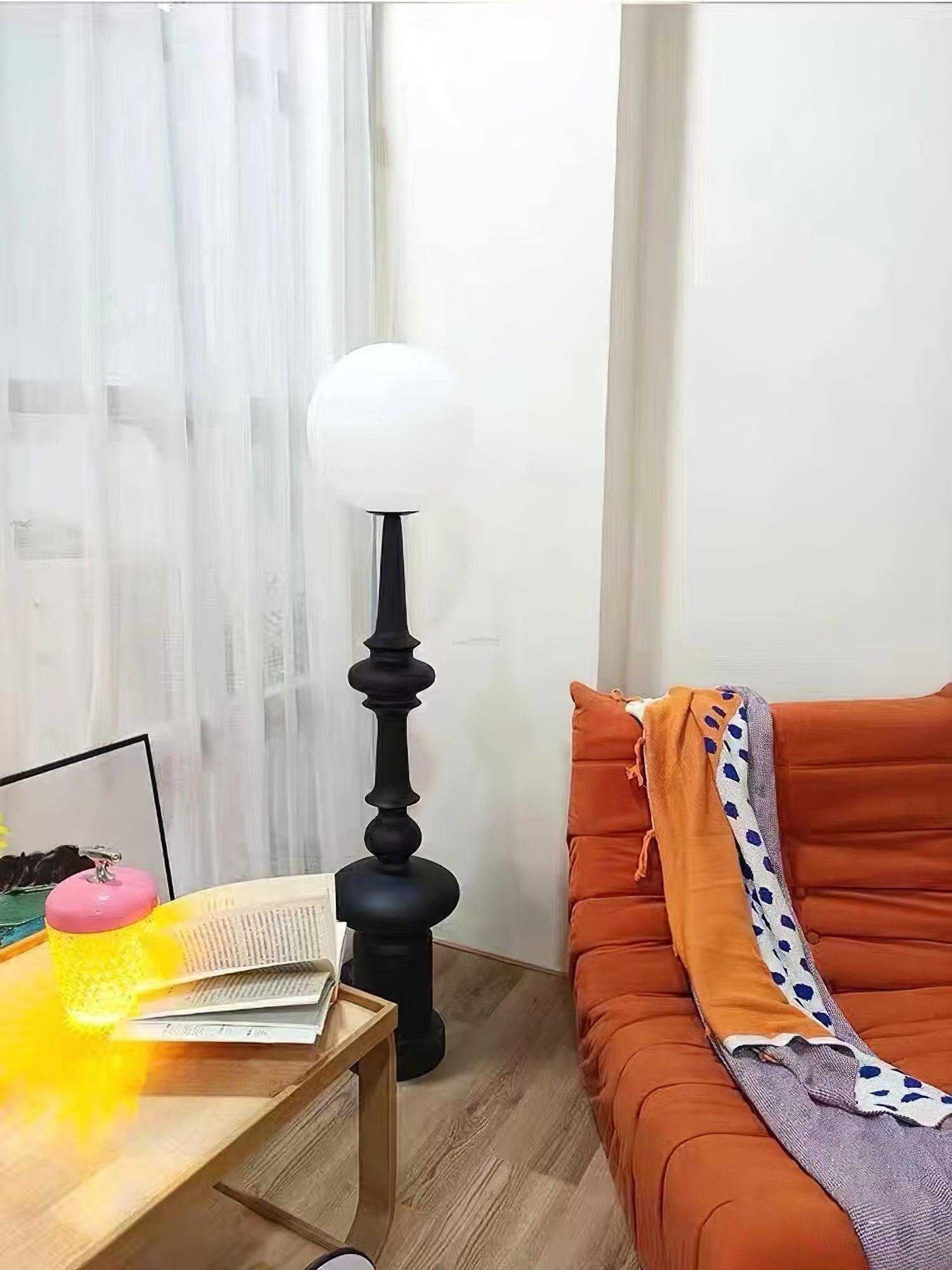Constance Floor Lamp  ∅ 11.8″ - Lava-1-Luxehomezone