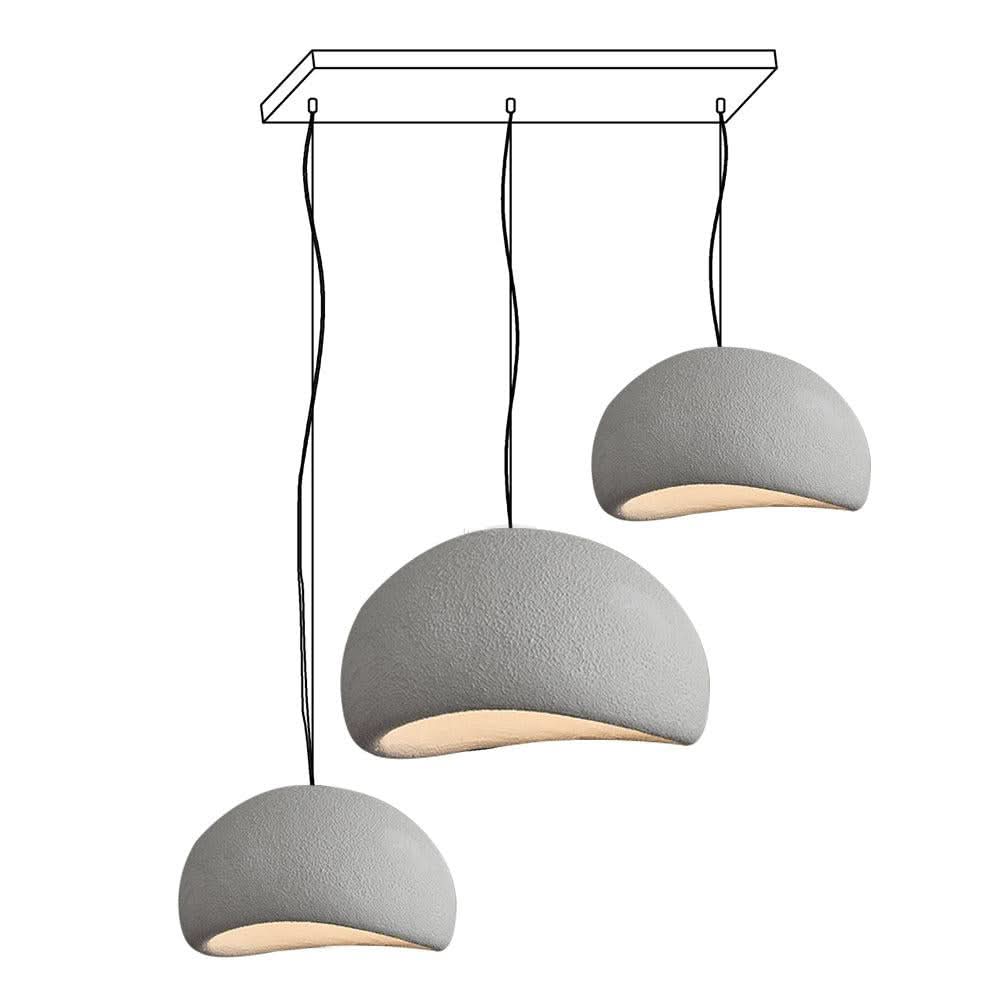 Khmara Chandelier with Rough Combination Type A - Luxehomezone