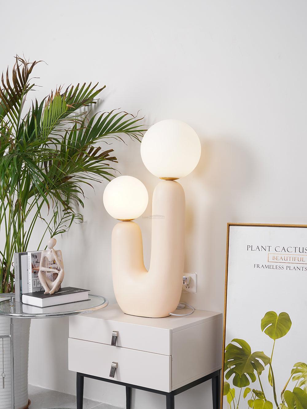 Oo Ceramics Table Lamp ∅ 22.4″ - Candy-1-Luxehomezone