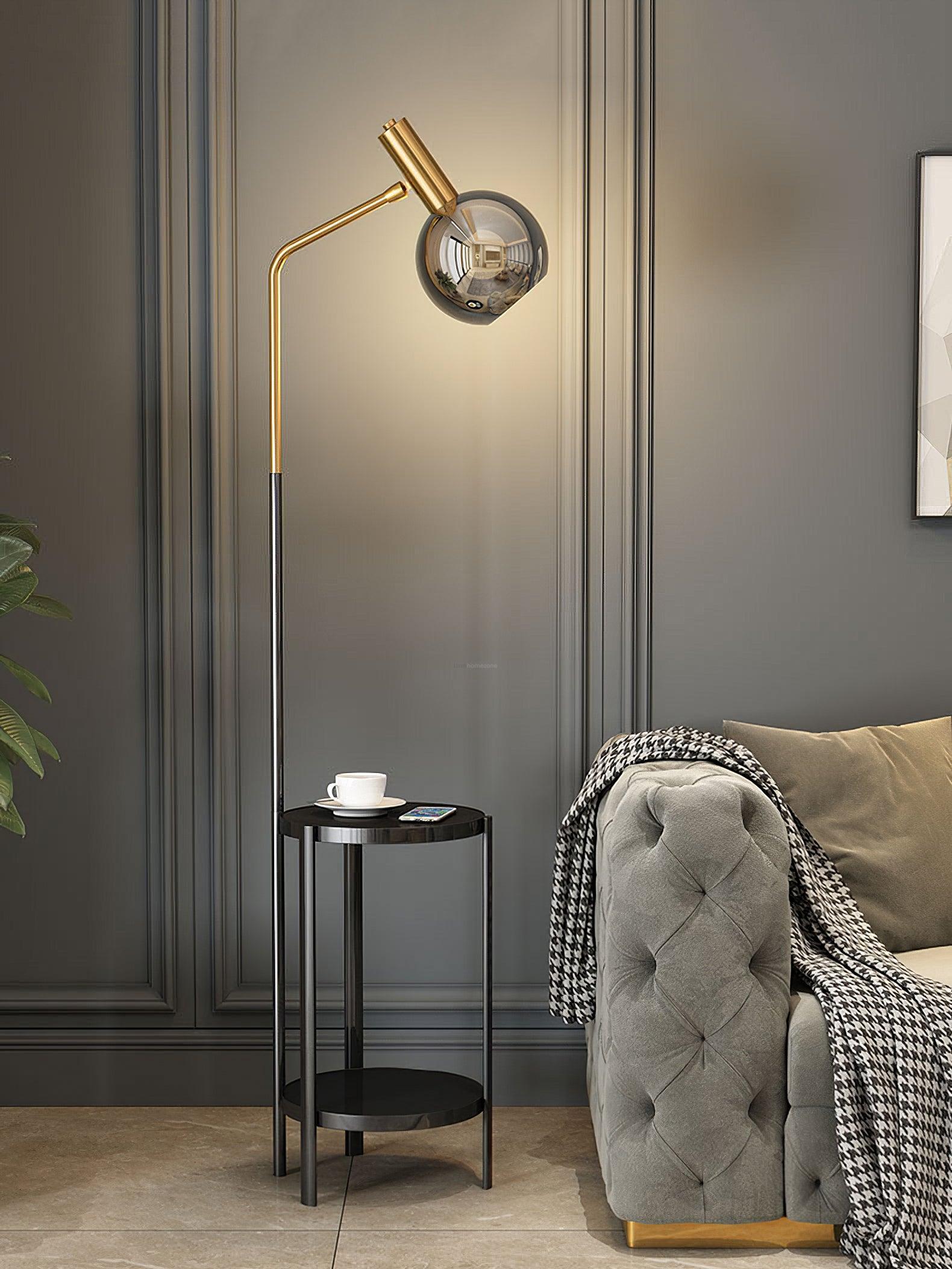 Teamson Home Floor Lamp  W 15.7″ - Unknown-1-Luxehomezone